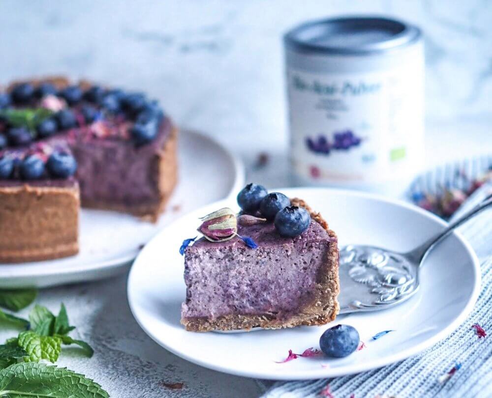 Rezept für Acai-Käsekuchen