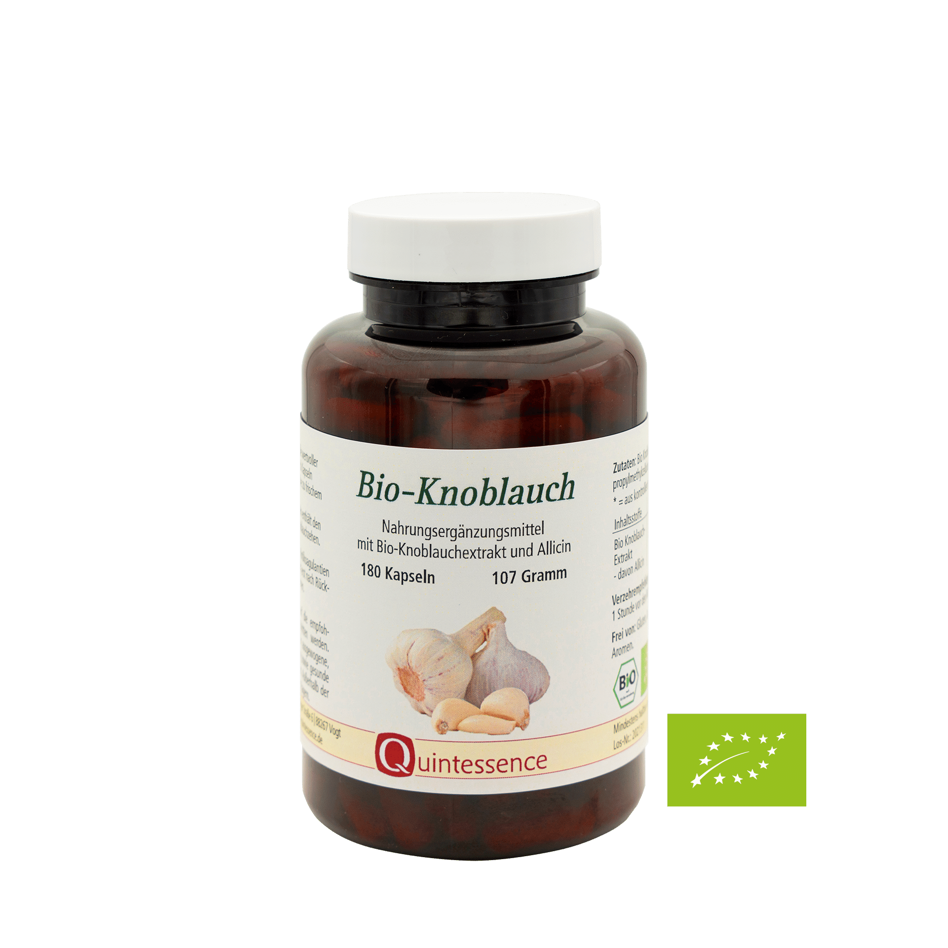 Bio-Knoblauch, 180 Kapseln