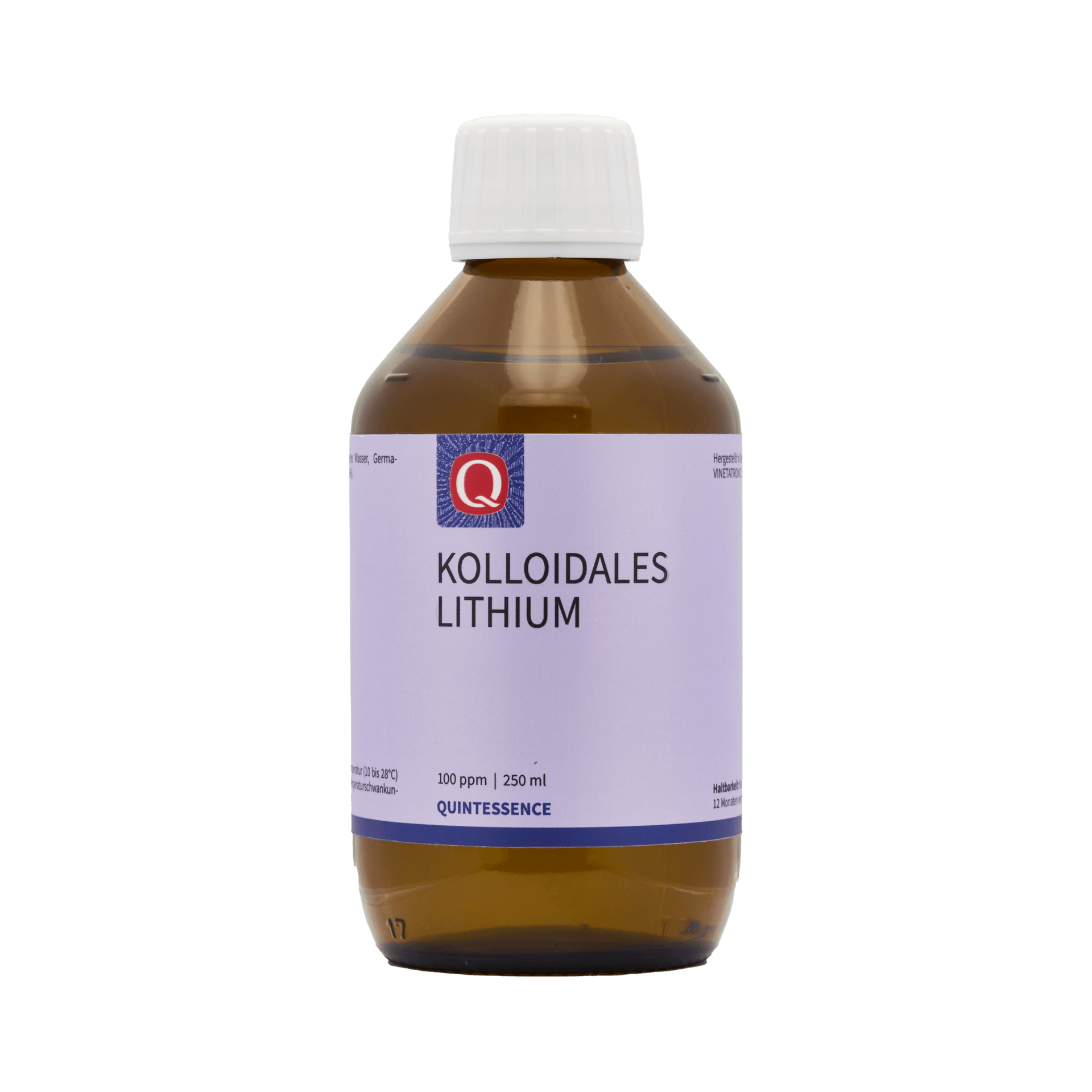 Kolloidales Lithium 100 ppm, 250 ml