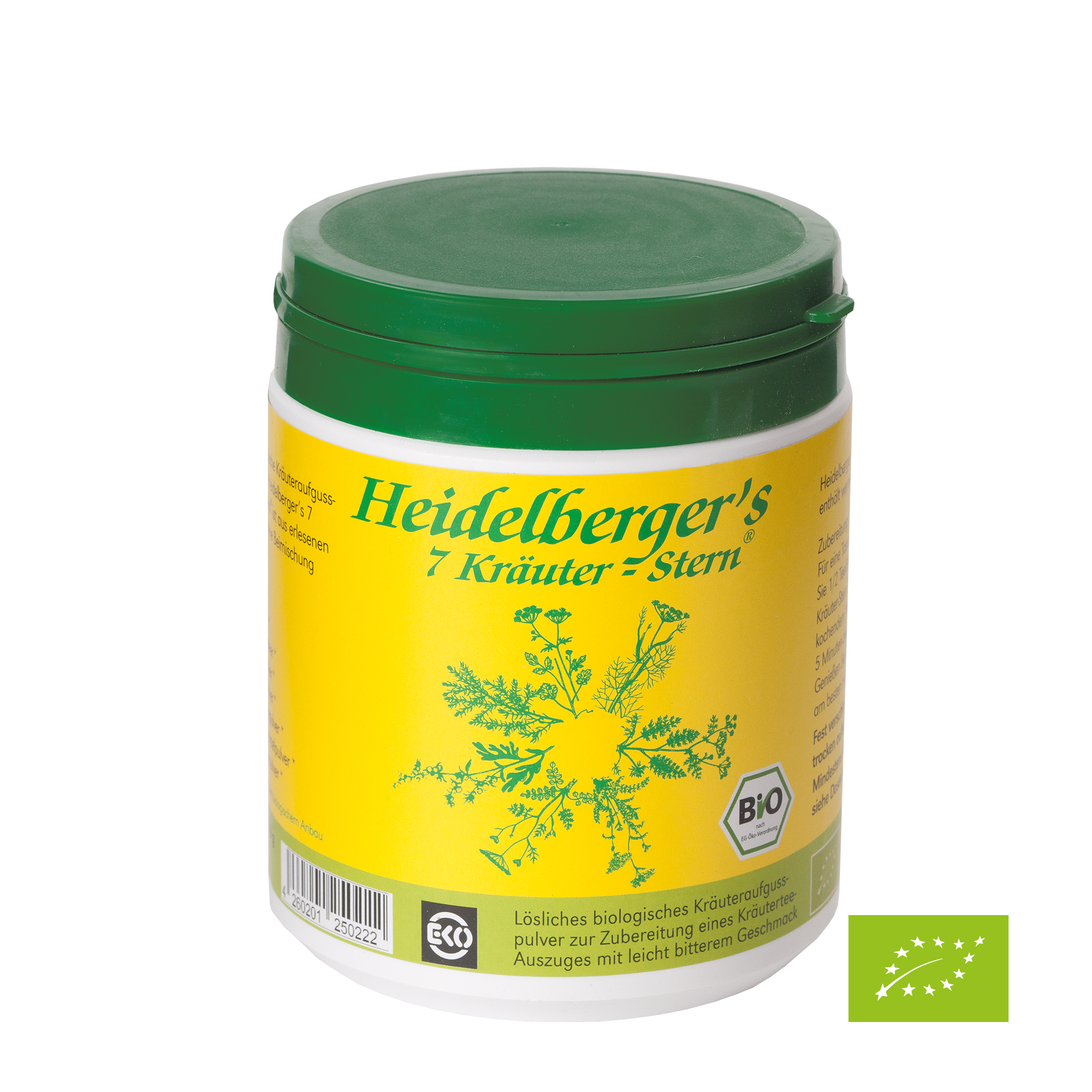 Heidelbergers 7 Krauter Stern Bio 250 G Online Kaufen Quintessence