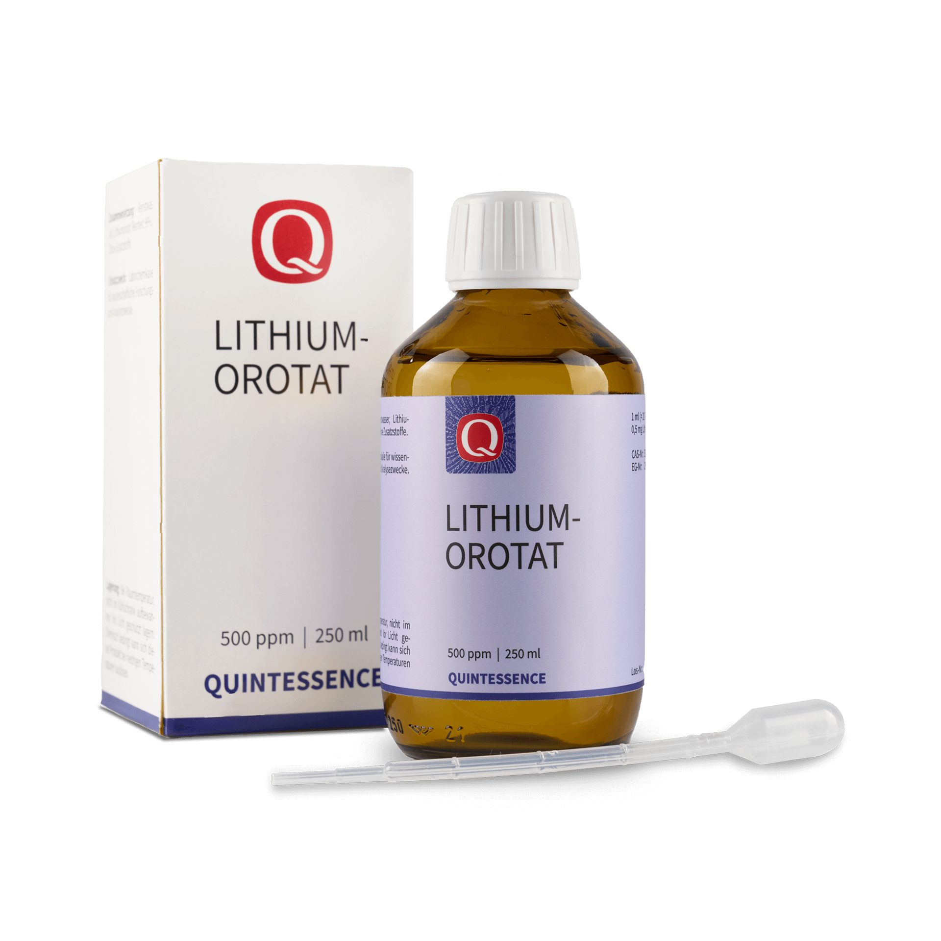 Lithium-Orotat 500 ppm, 250 ml