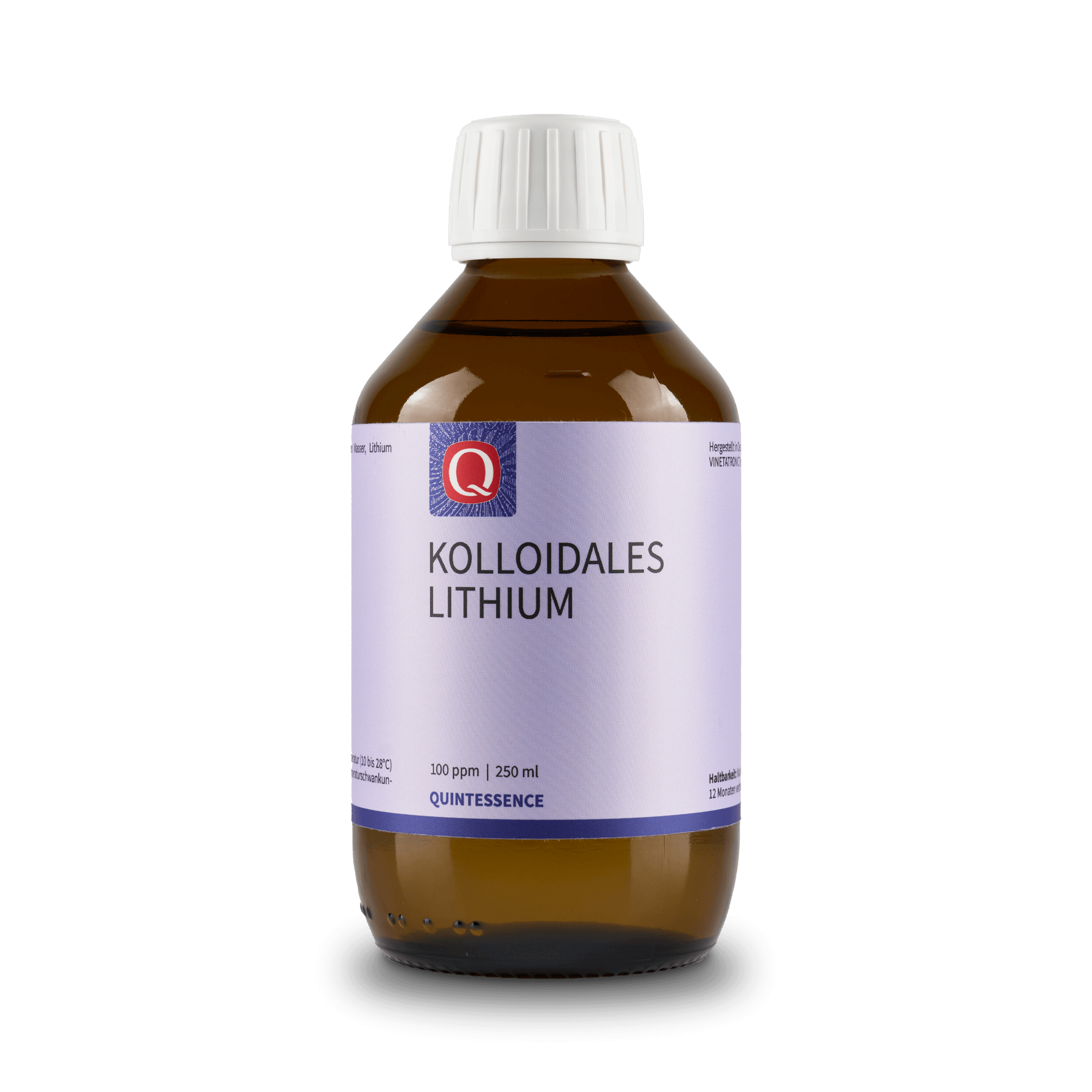 Kolloidales Lithium 100 ppm, 250 ml Kolloidales Lithium 100 ppm, 250 ml