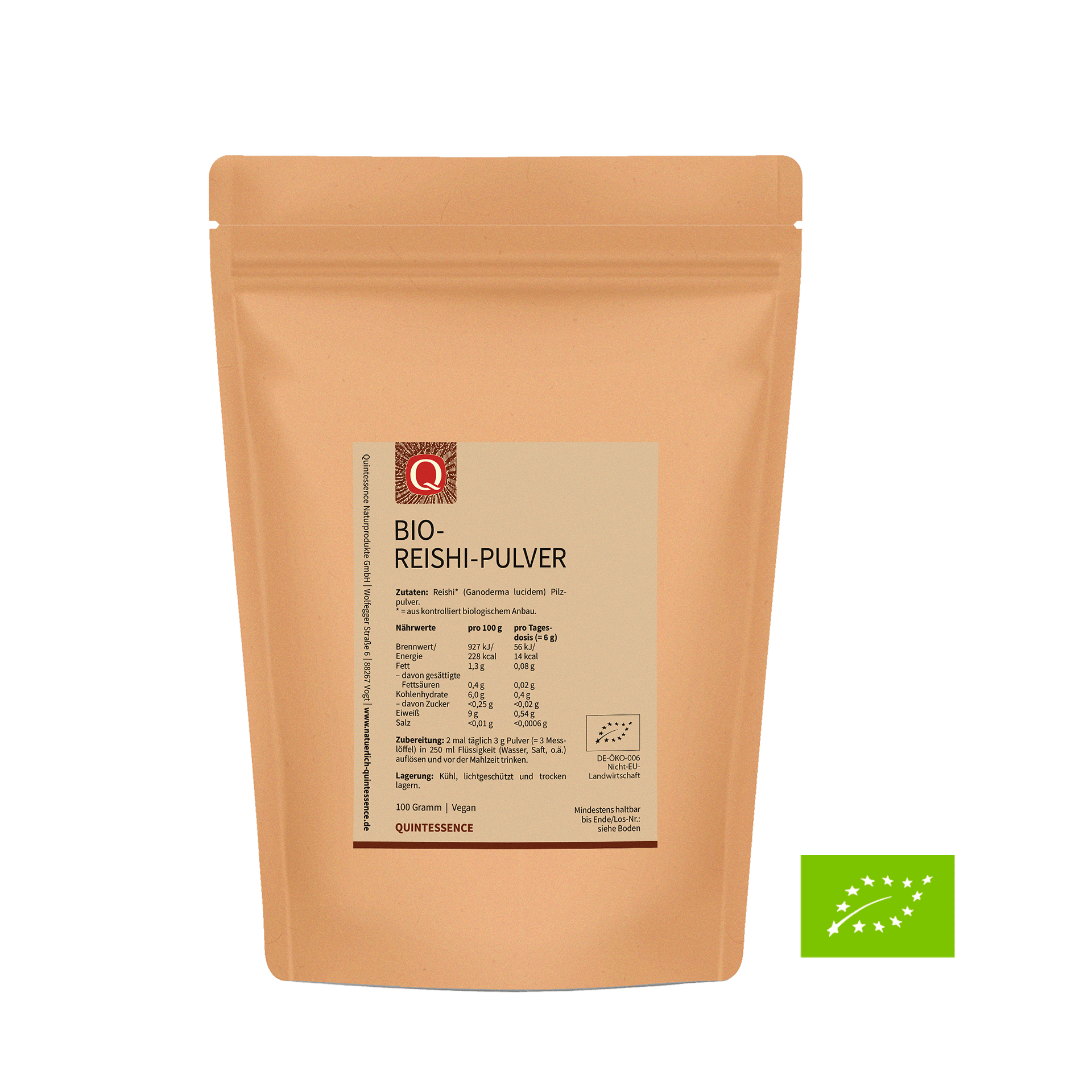 Reishi-Pulver, 100 g