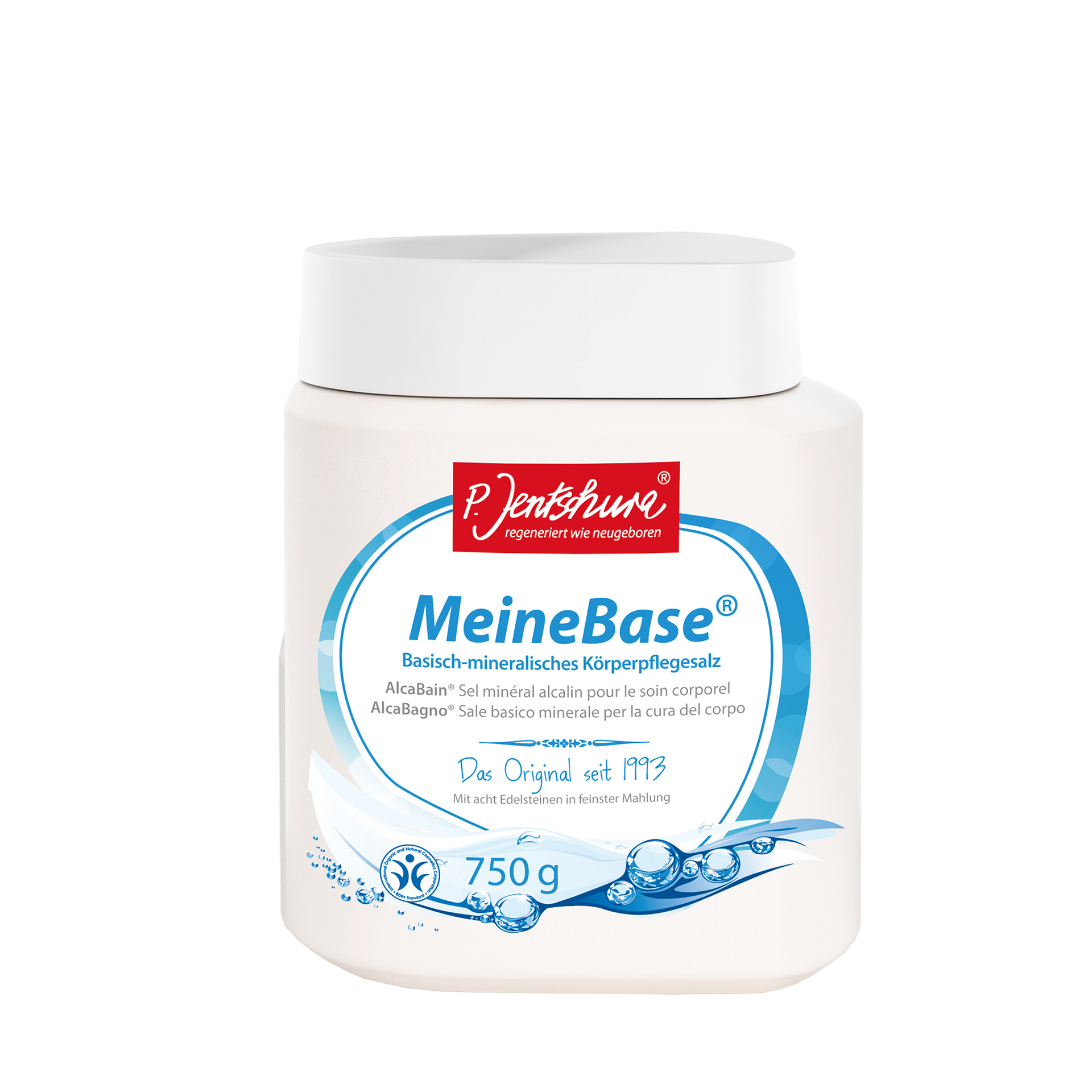 Meine Base, 750 g Basisches Badesalz Meine Base, 750 g Basisches Badesalz