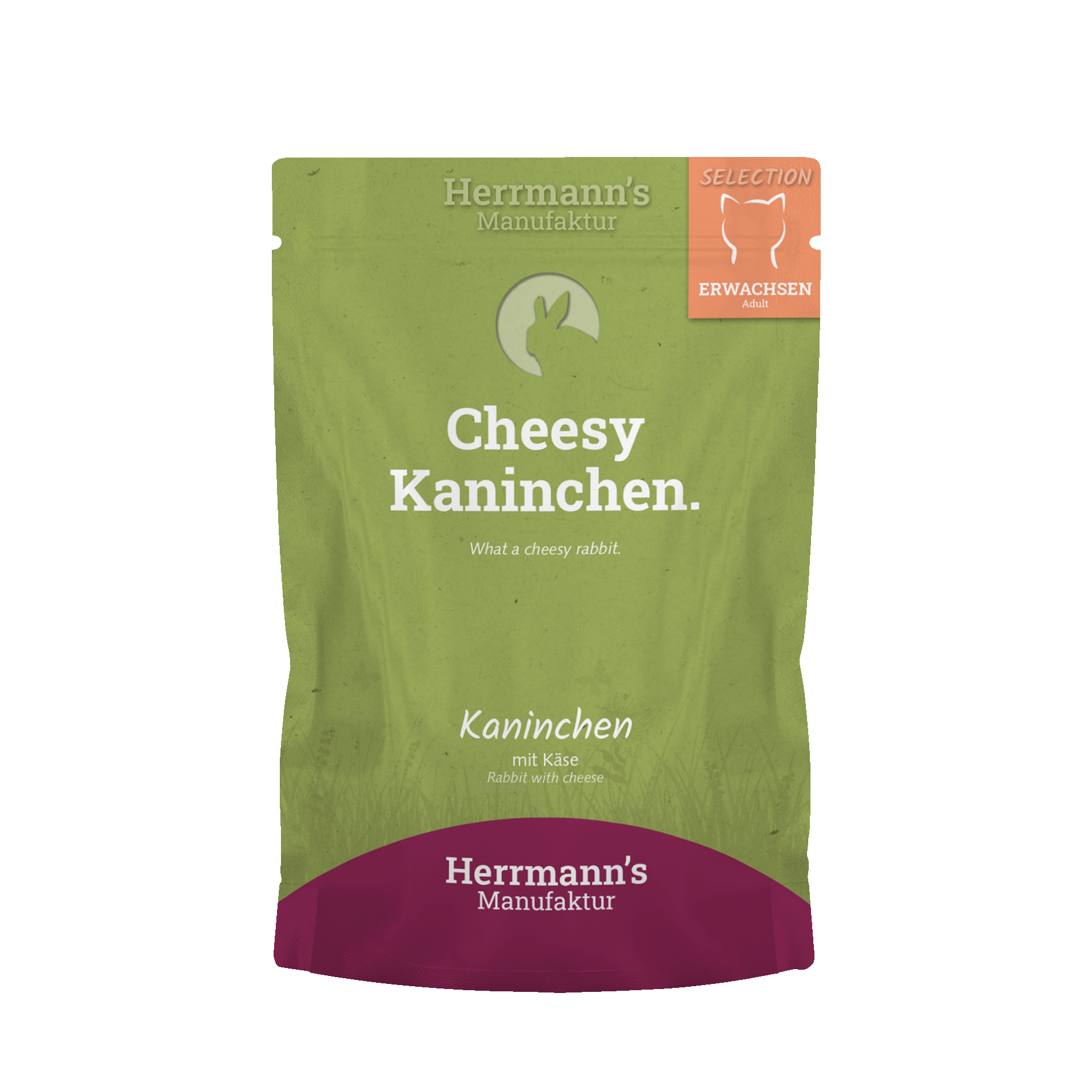 Kaninchen mit Käse und Kokosflocken, 100 g Portionsbeutel