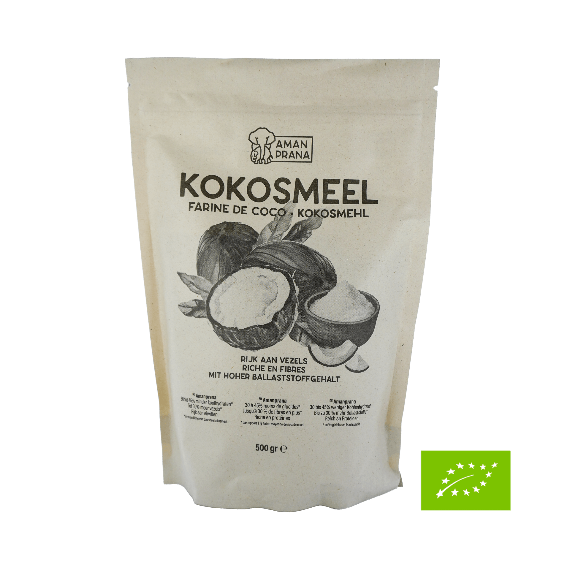 Kokosmehl, 500 g