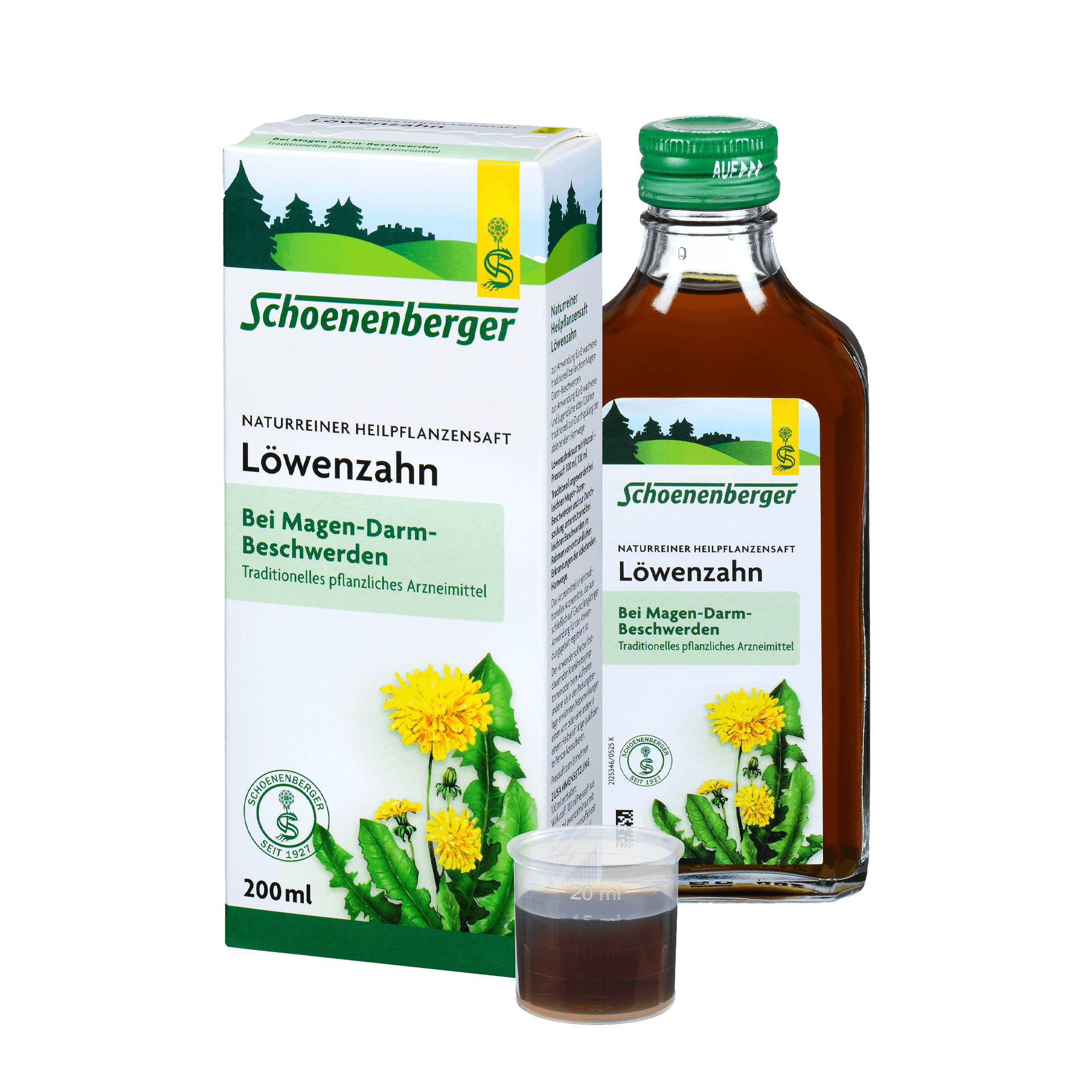 Löwenzahn Heilpflanzensaft, 200 ml