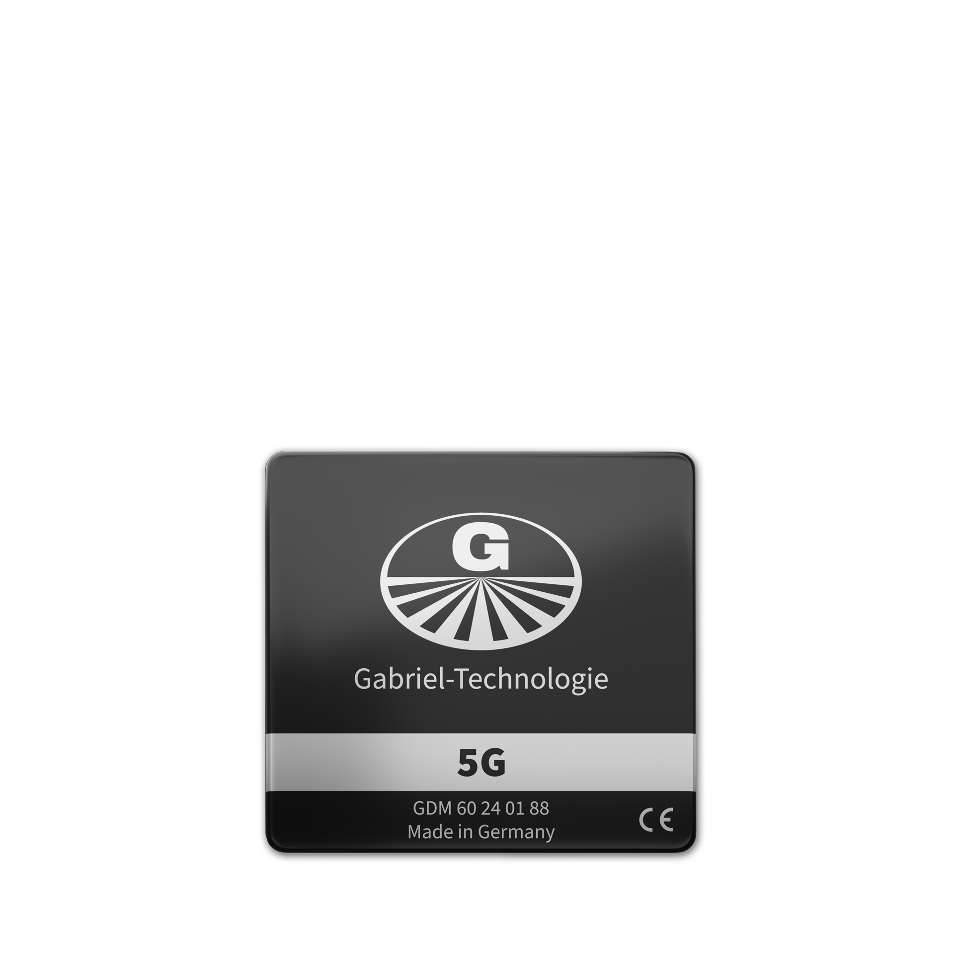 Gabriel-Chip für Smartphones mit 5G Technologie, schwarz