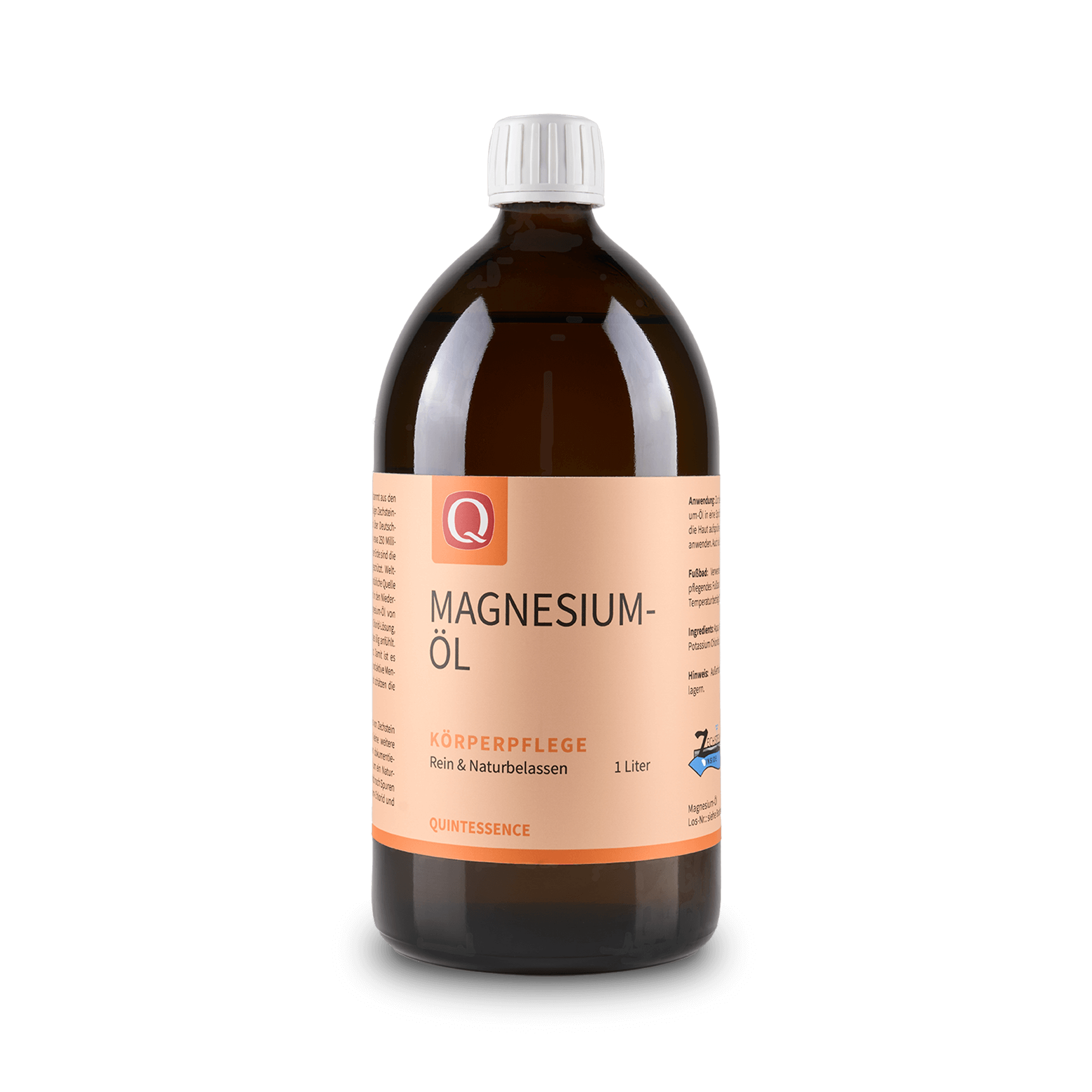 Zechstein Magnesiumöl, 1000 ml Glasflasche