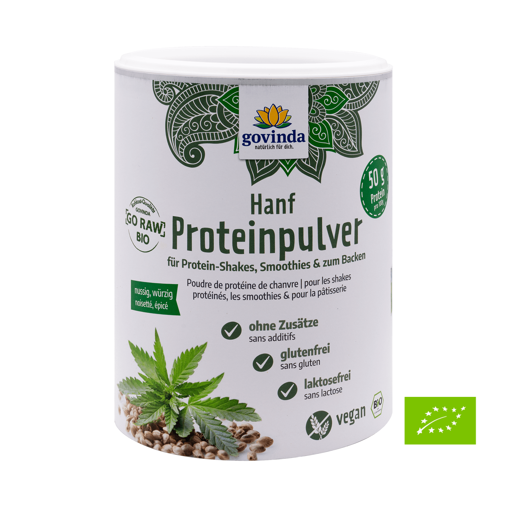 Hanf-Proteinpulver, 400 g