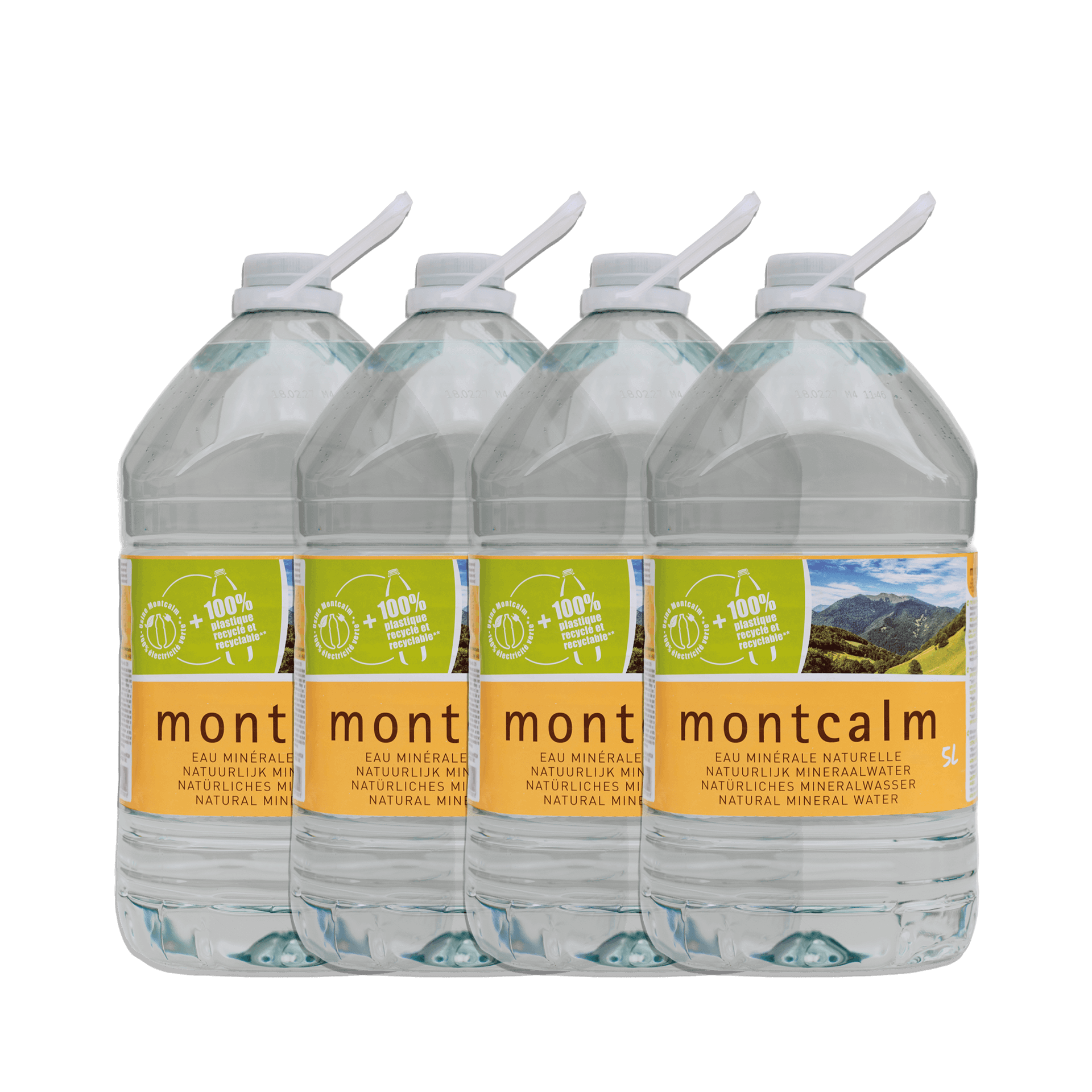 Montcalm-Mineralwasser, 4x5 Liter (du sparst 0,80 Euro)