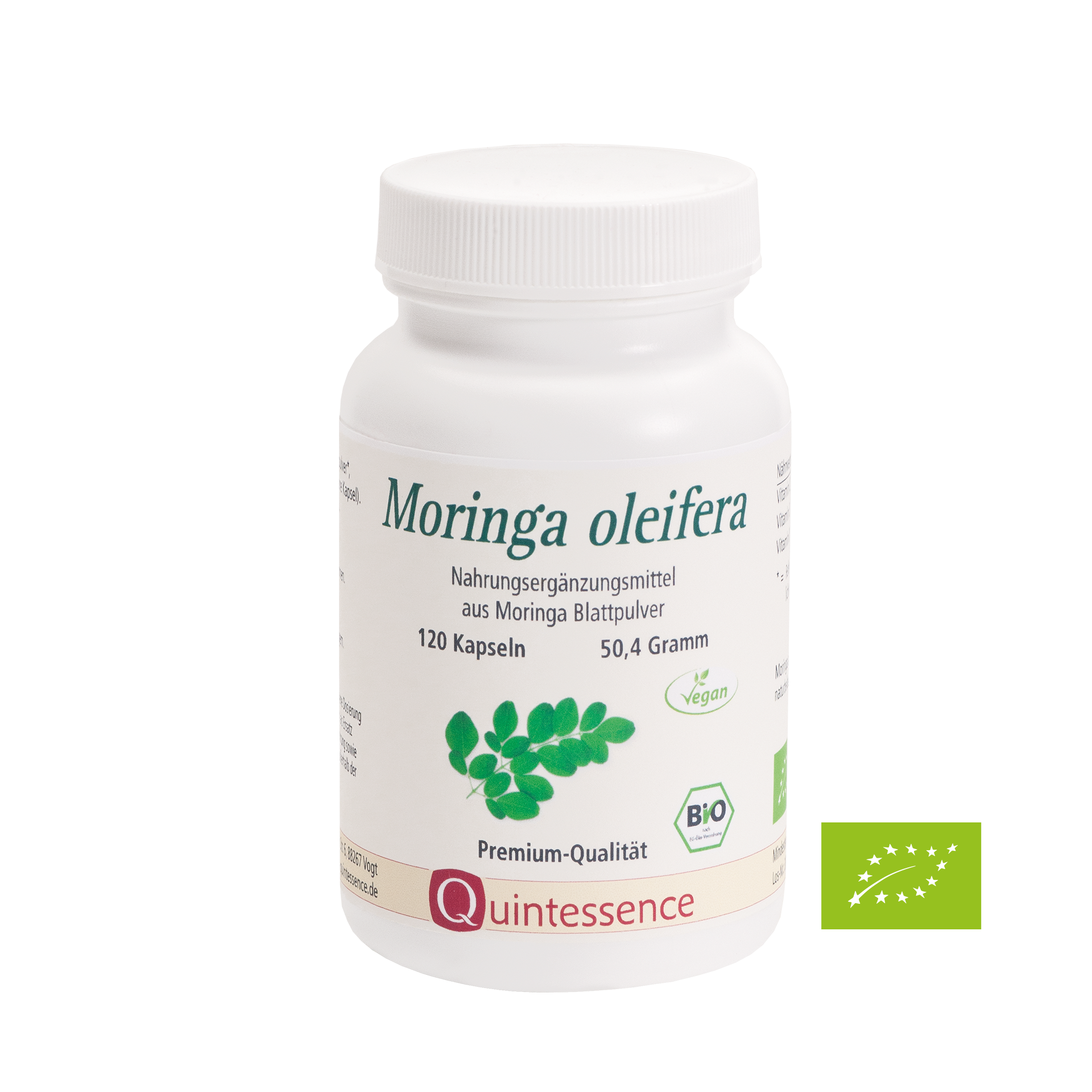 Moringa Oleifera BIO, 120 Kapseln