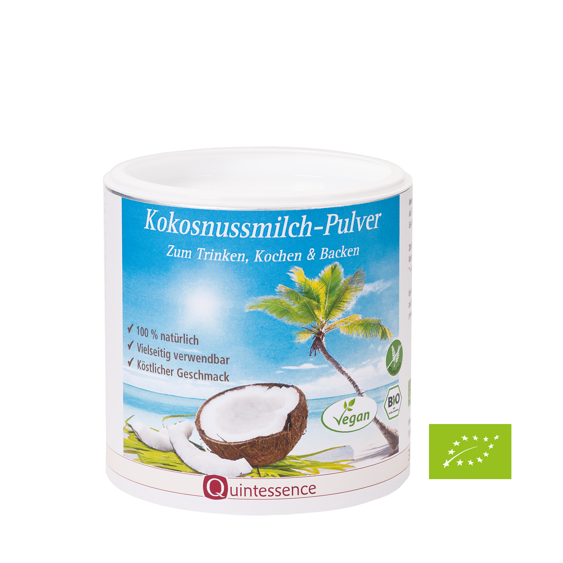 Bio-Kokosnussmilch-Pulver, Quintessence, 300 g