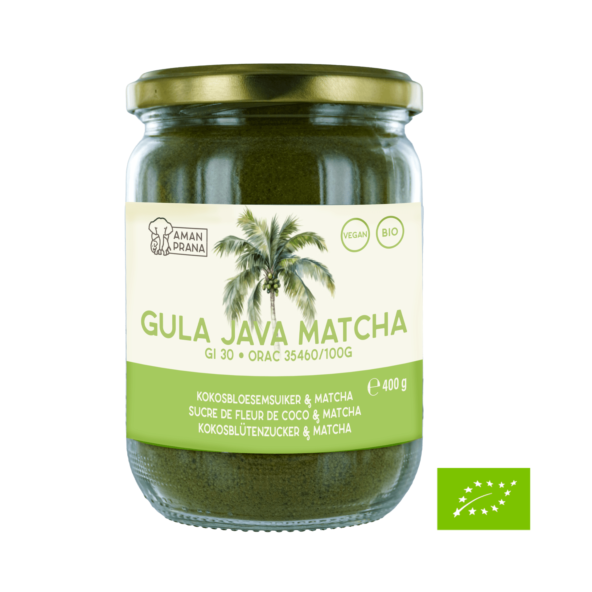 Gula Java Matcha, 400g