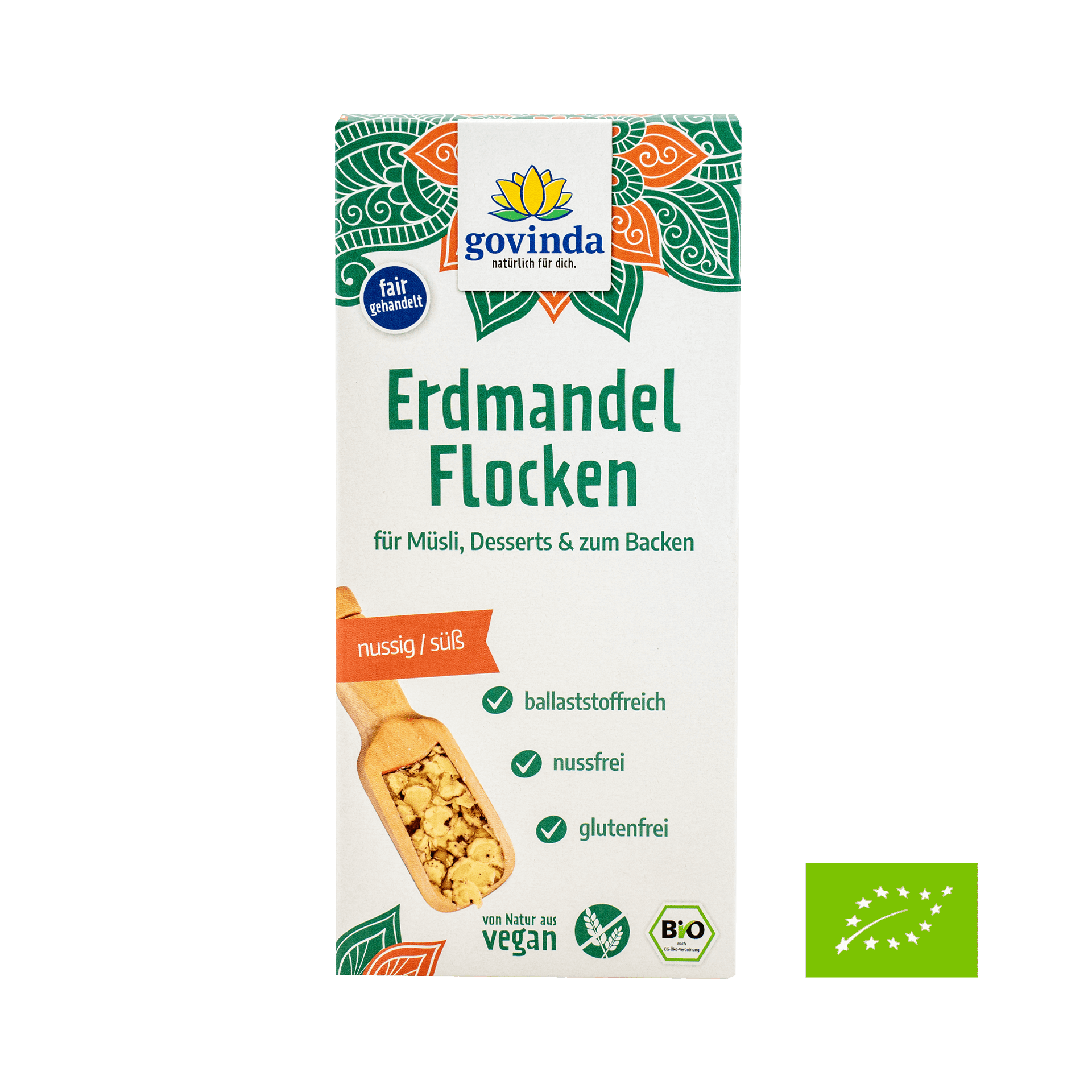Erdmandel-Flocken BIO, 250 g