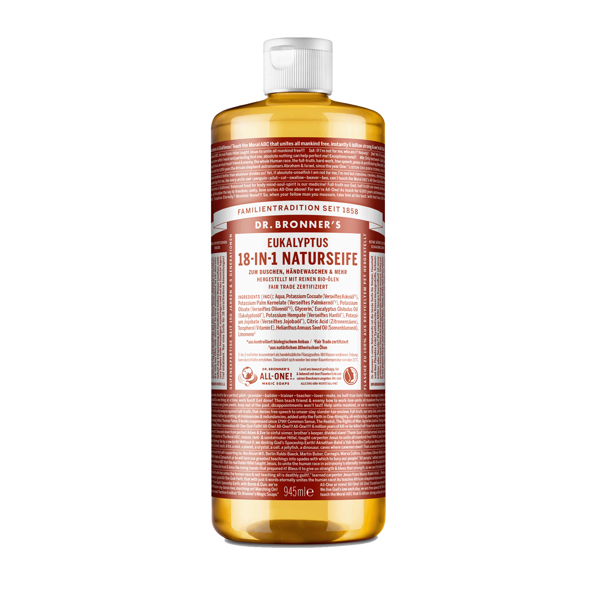 18-in-1 Naturseife, Eukalyptus, 945 ml 18-in-1 Naturseife, Eukalyptus, 945 ml