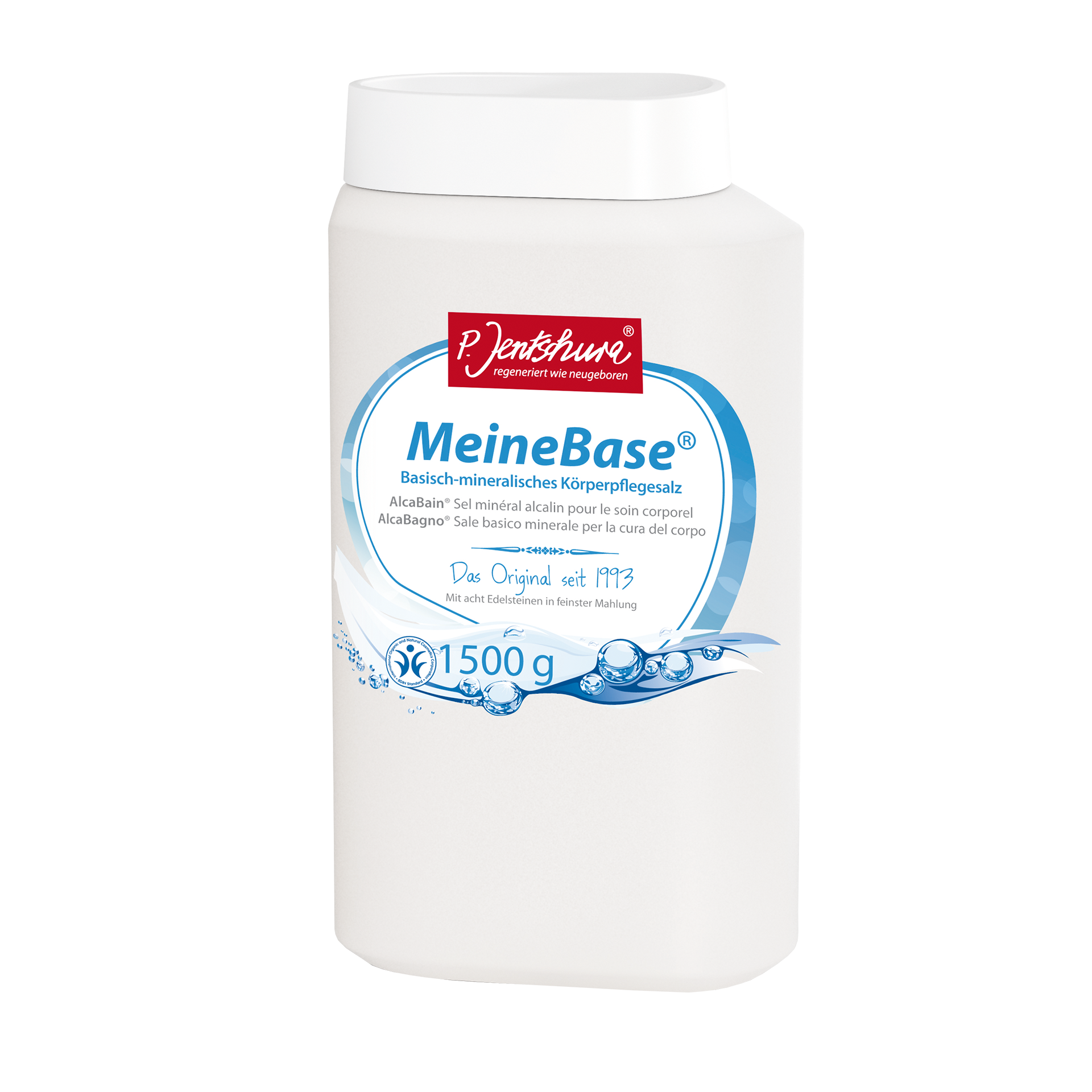 Meine Base, 1.500 g Basisches Badesalz Meine Base, 1.500 g Basisches Badesalz