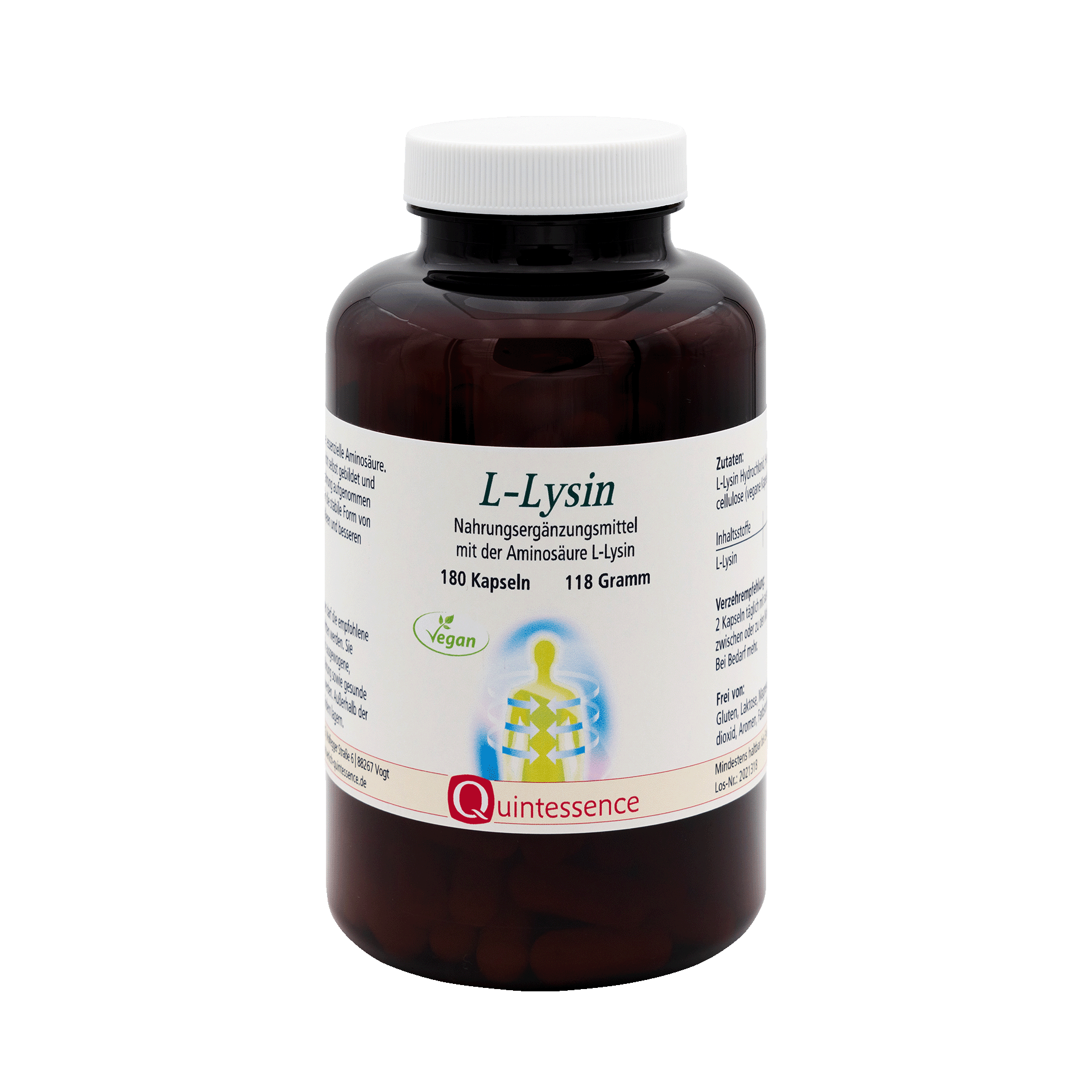 L-Lysin, 180 Kapseln