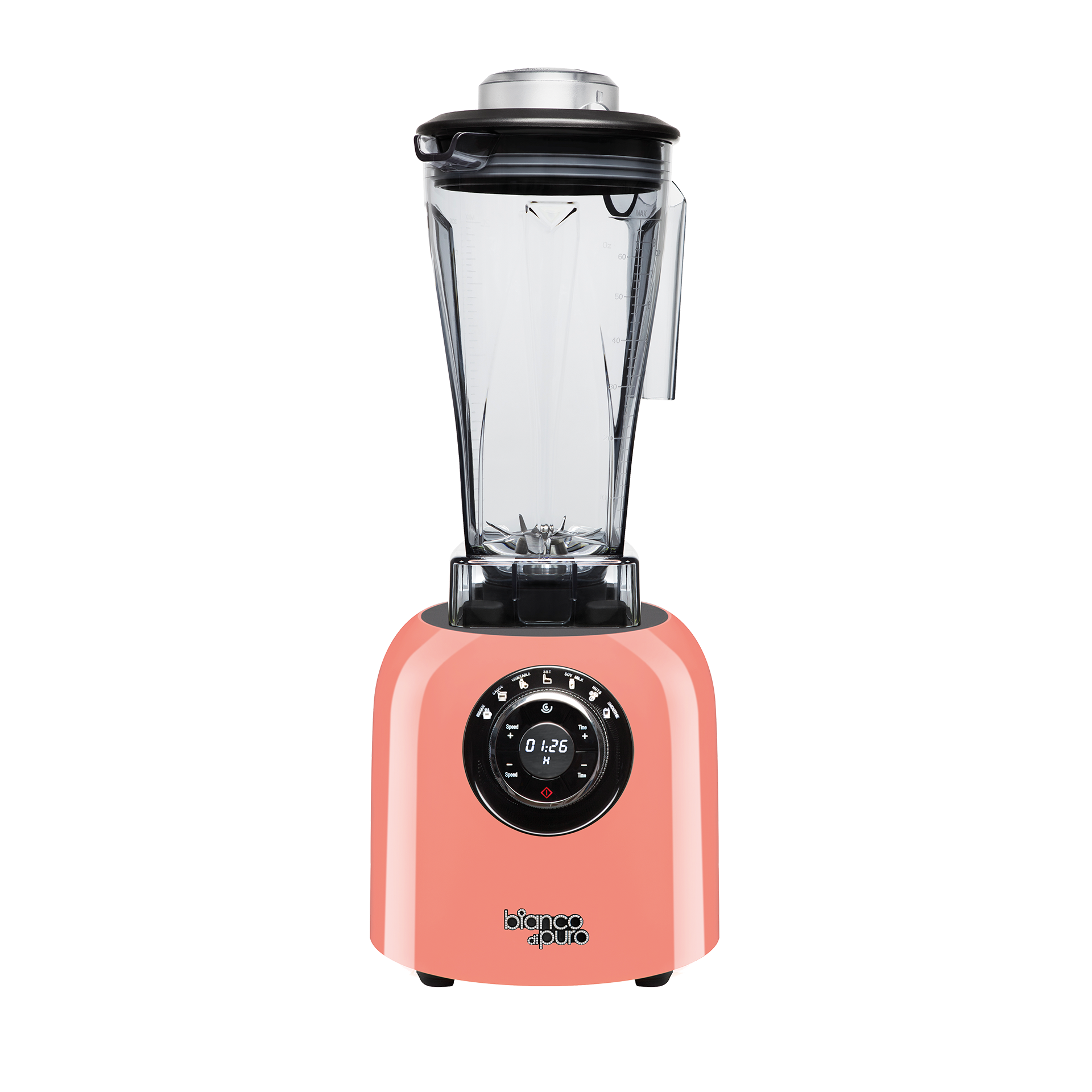 Mixer puro Originale pink mit Swarovski Kristallen verziert