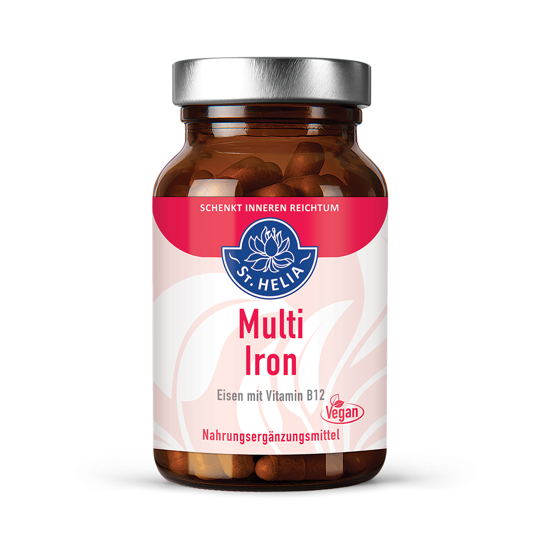 Multi-Iron, Eisen mit Vitamin B12, 90 Kapseln