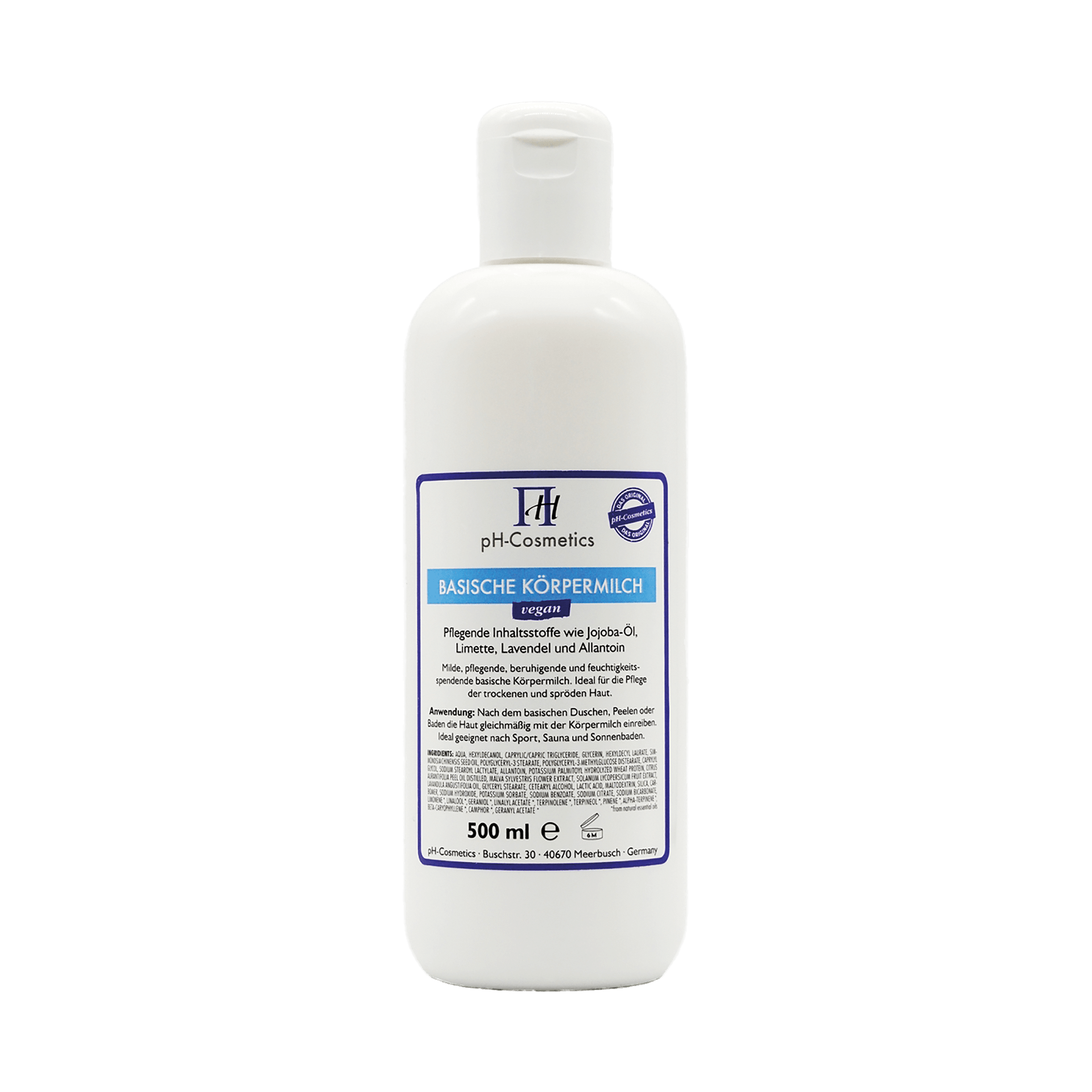 Basische Körpermilch, 500 ml Basische Körpermilch, 500 ml