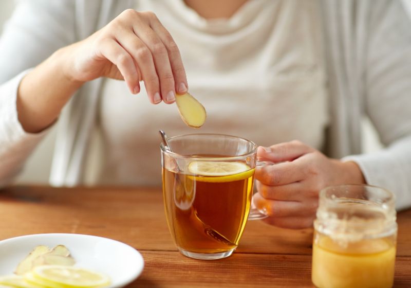 ingwer tee mit honig