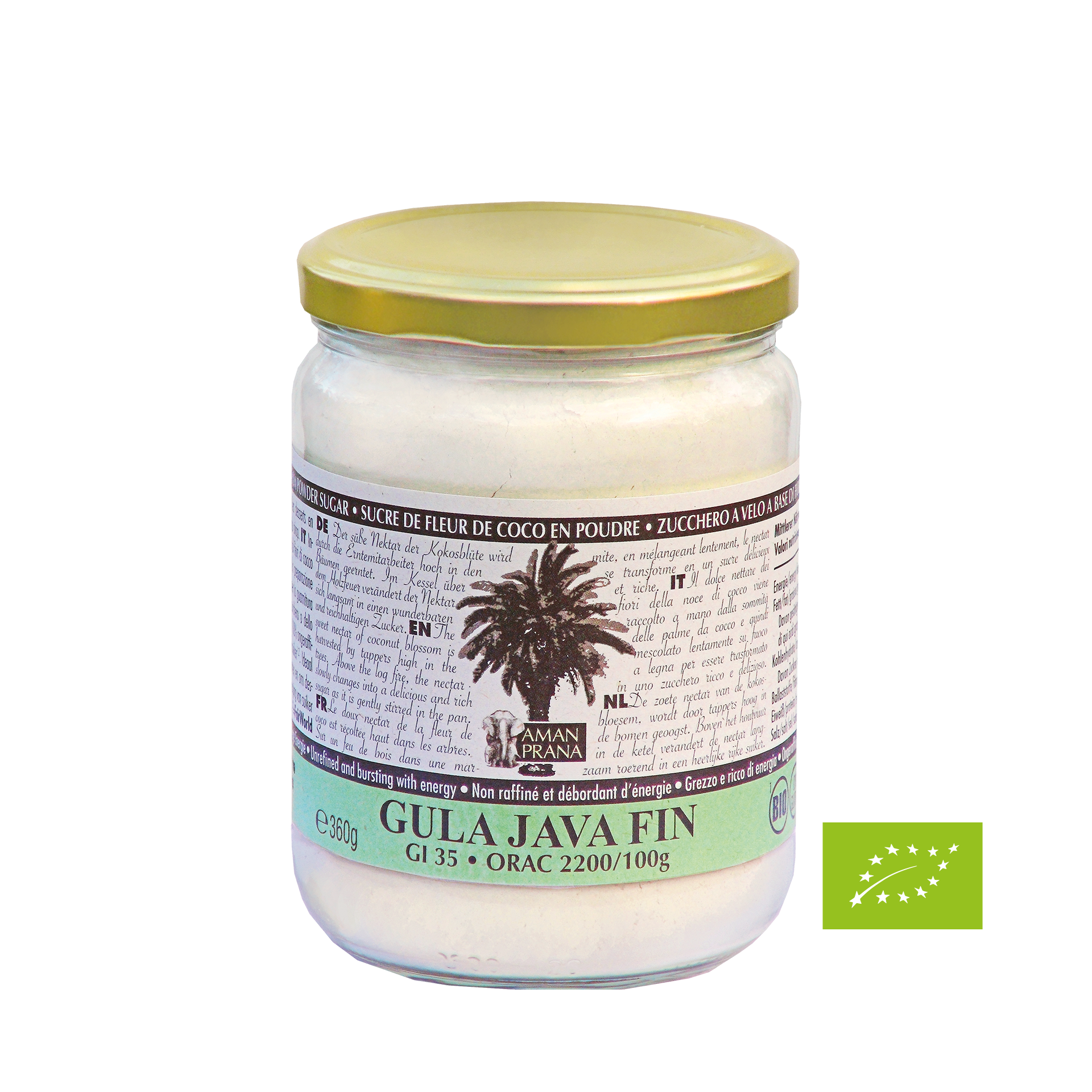 Gula Java Fin, BIO, 360 g Gula Java Fin, BIO, 360 g