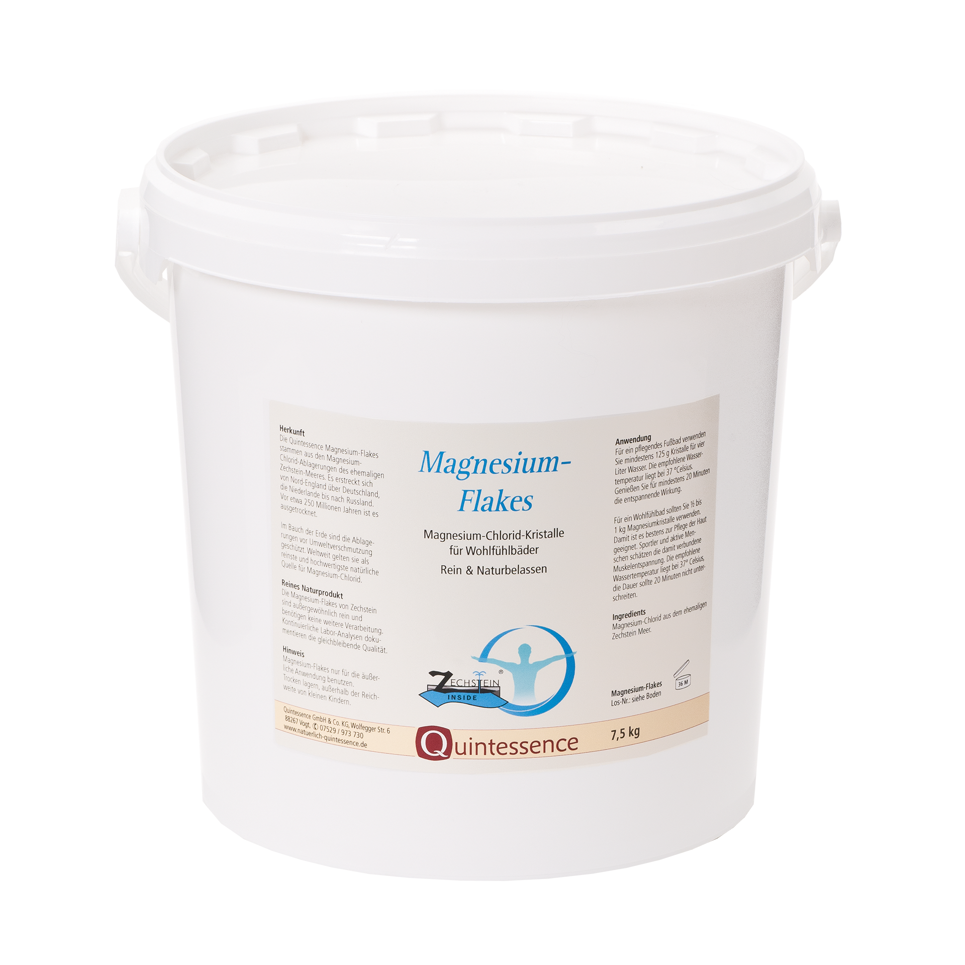 Zechstein-Magnesium-Flakes, 7,5 kg