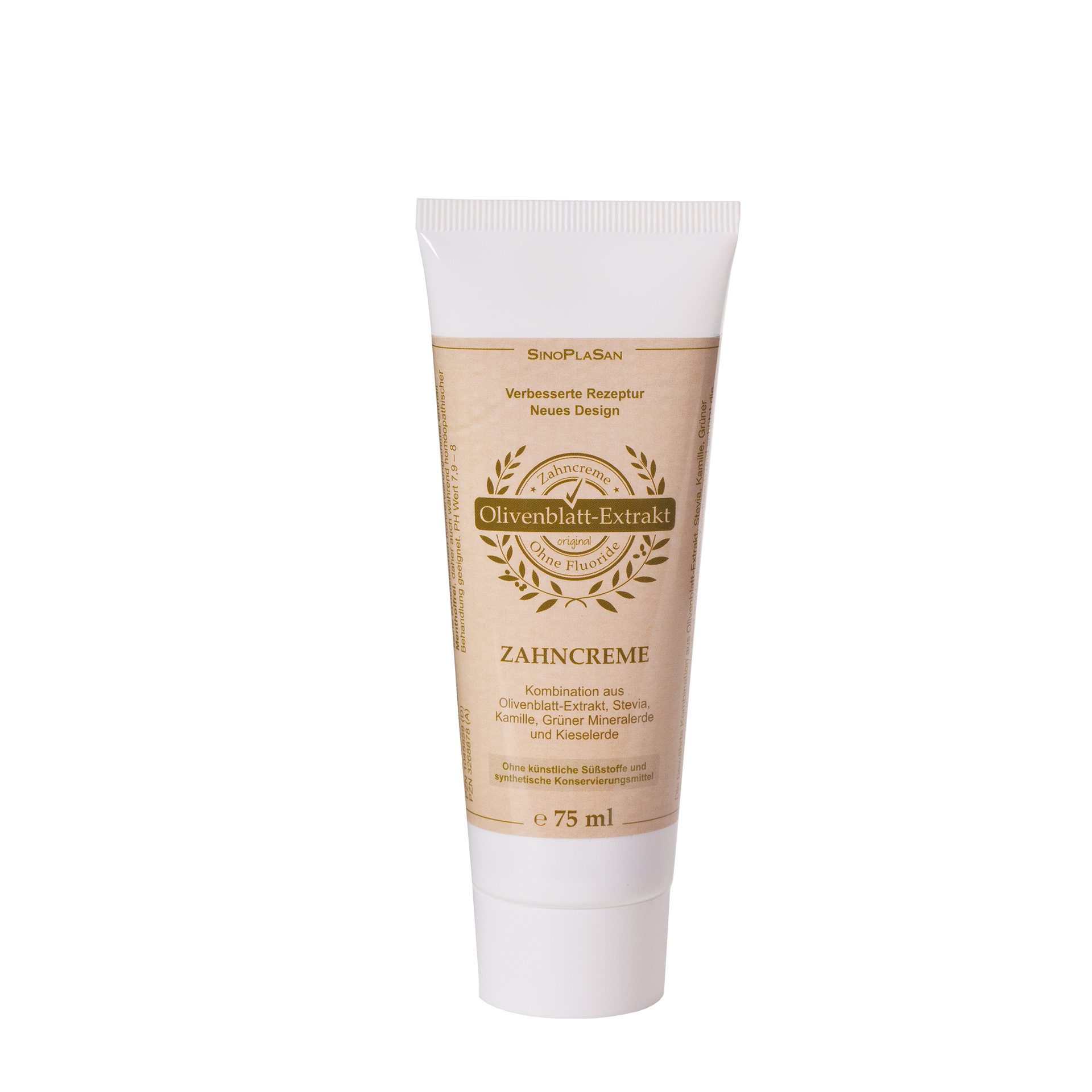 Olivenblatt-Extrakt Zahncreme, 75 ml Olivenblatt-Extrakt Zahncreme, 75 ml