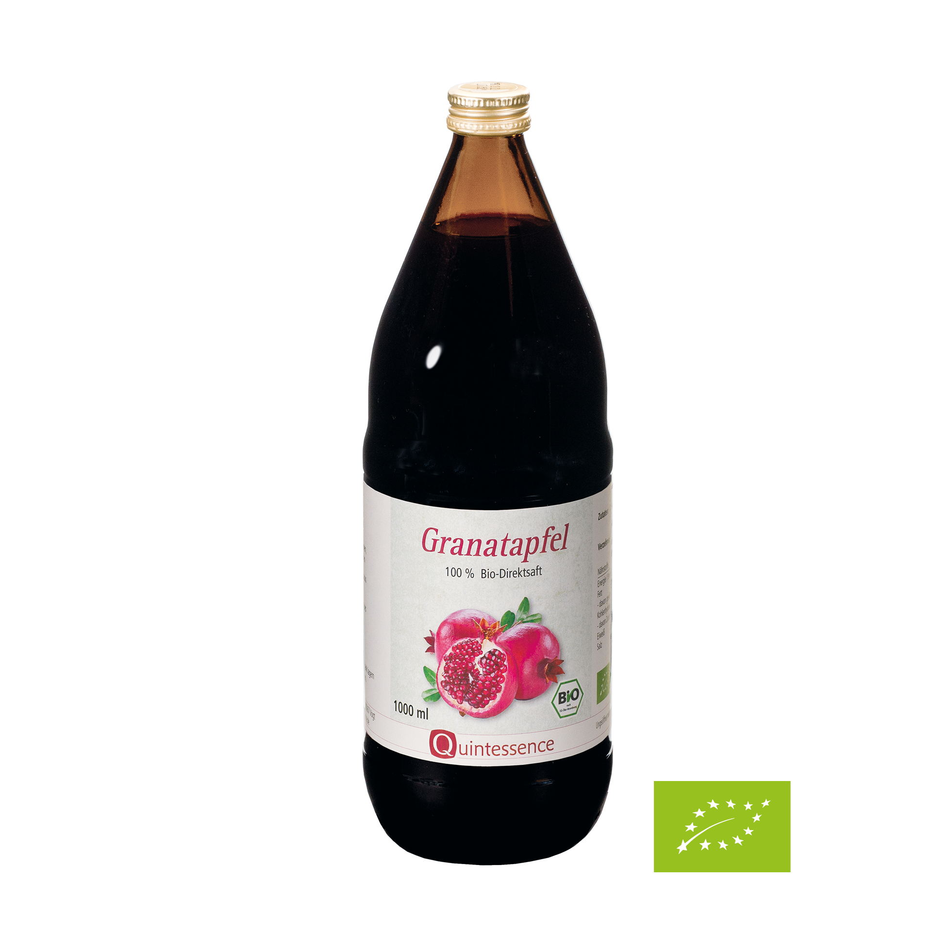 Granatapfelsaft, BIO, 100 % Direktsaft, 1000 ml