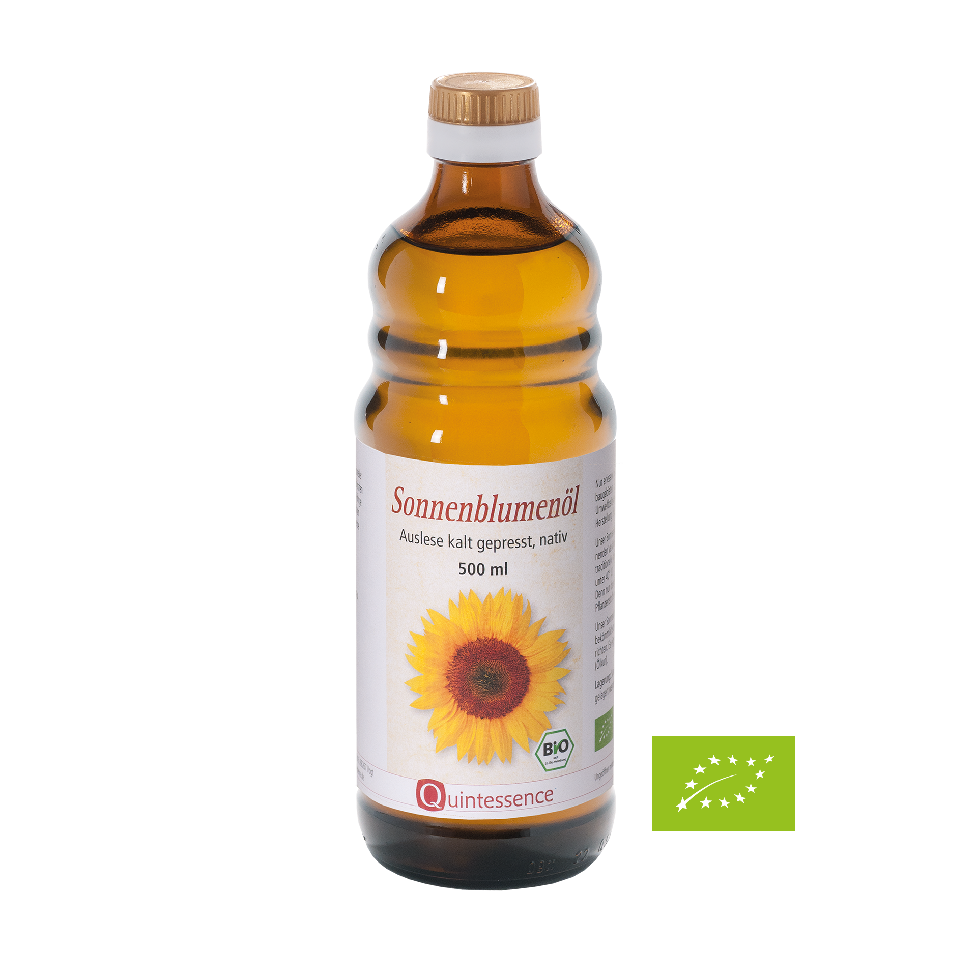 Sonnenblumenöl BIO, 500 ml
