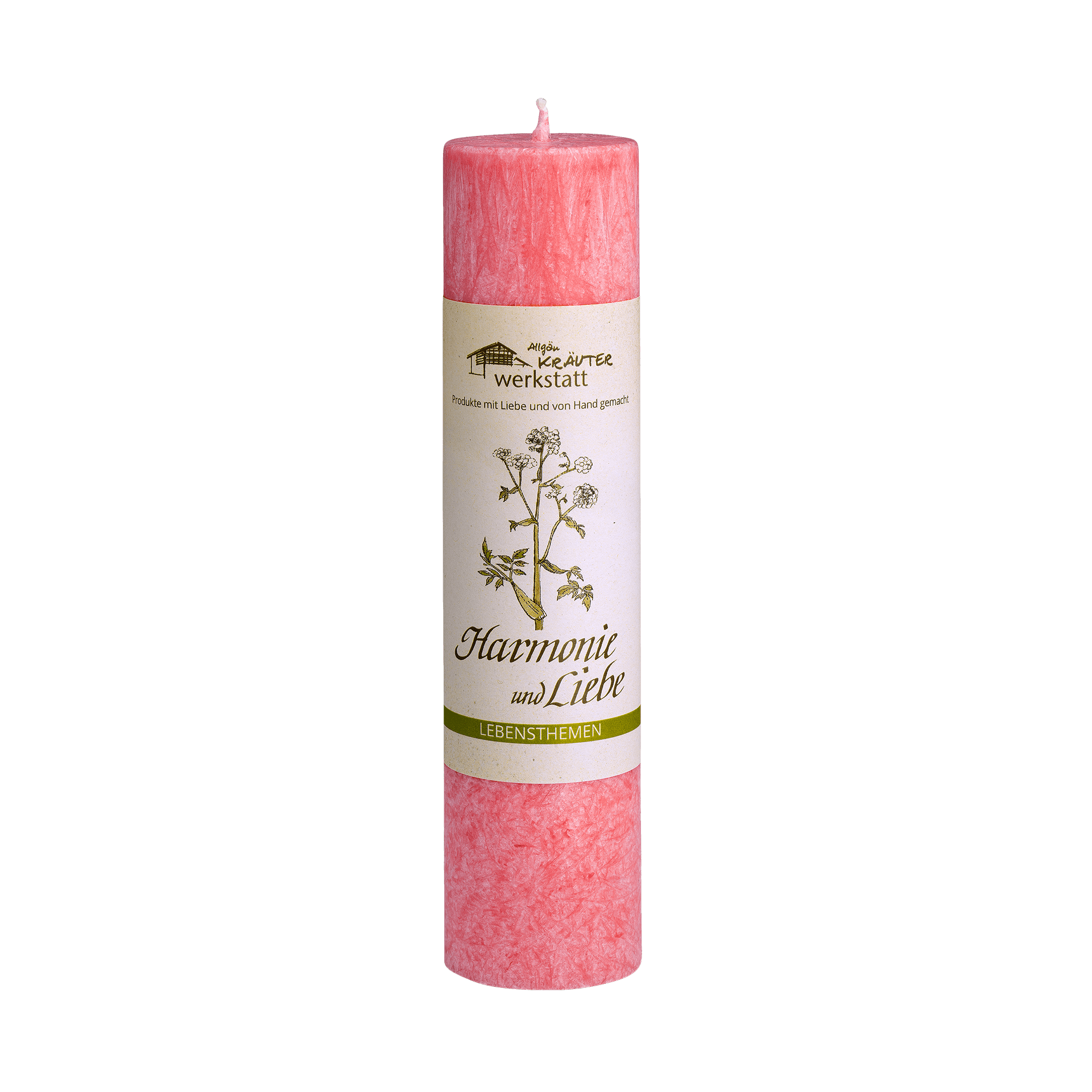 Allgäuer Heilkräuterkerze HARMONIE & LIEBE Allgäuer Heilkräuterkerze HARMONIE & LIEBE