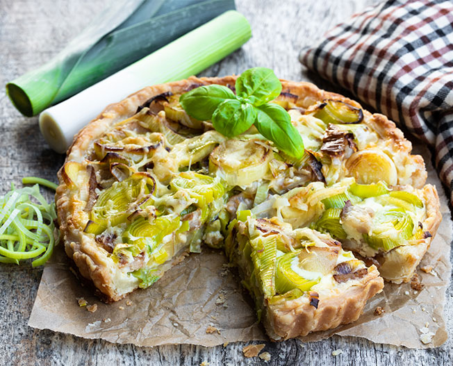 Rezept: Lauch-Quiche | Quintessence