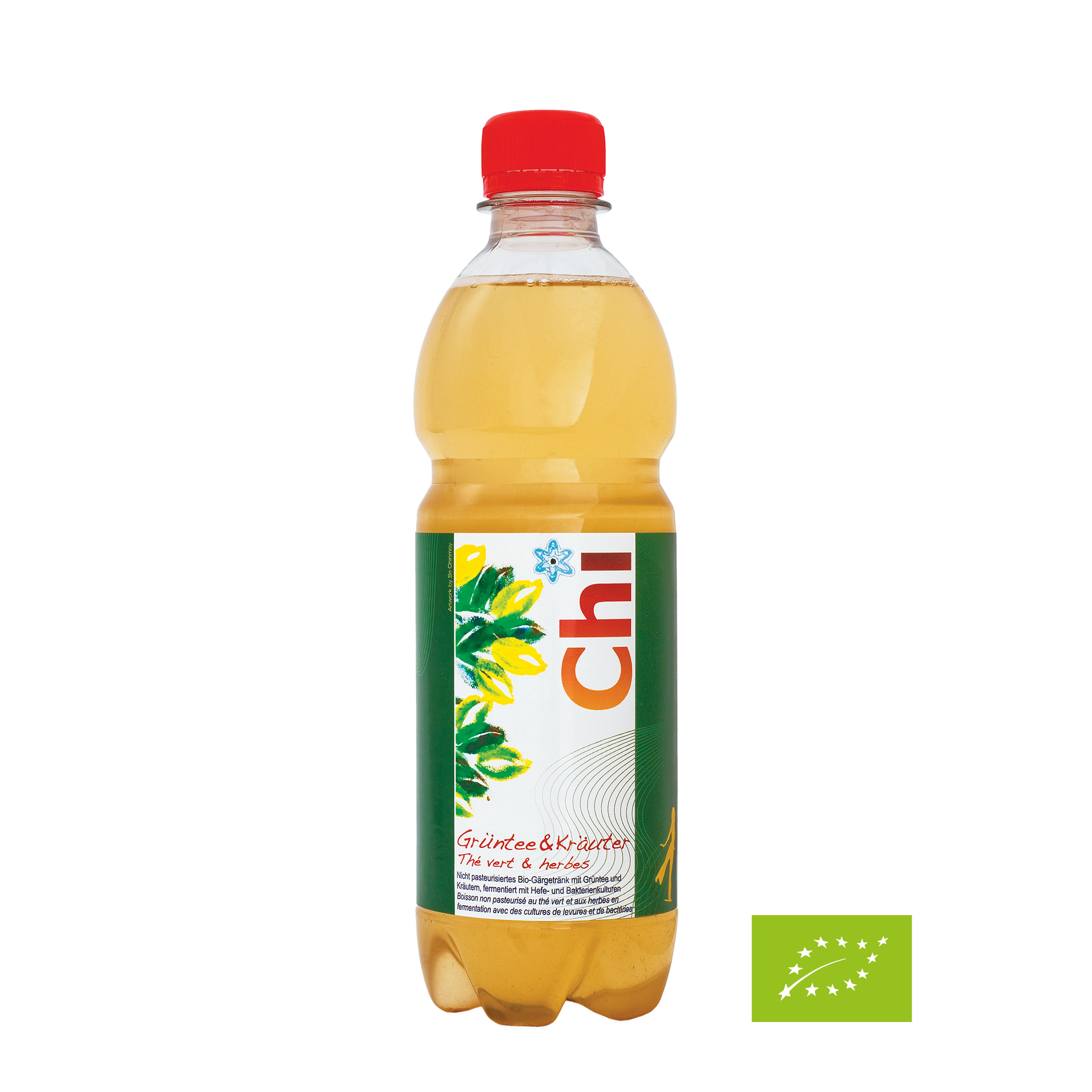 Grüntee & Kräuter Chi, BIO, 500 ml Grüntee & Kräuter Chi, BIO, 500 ml