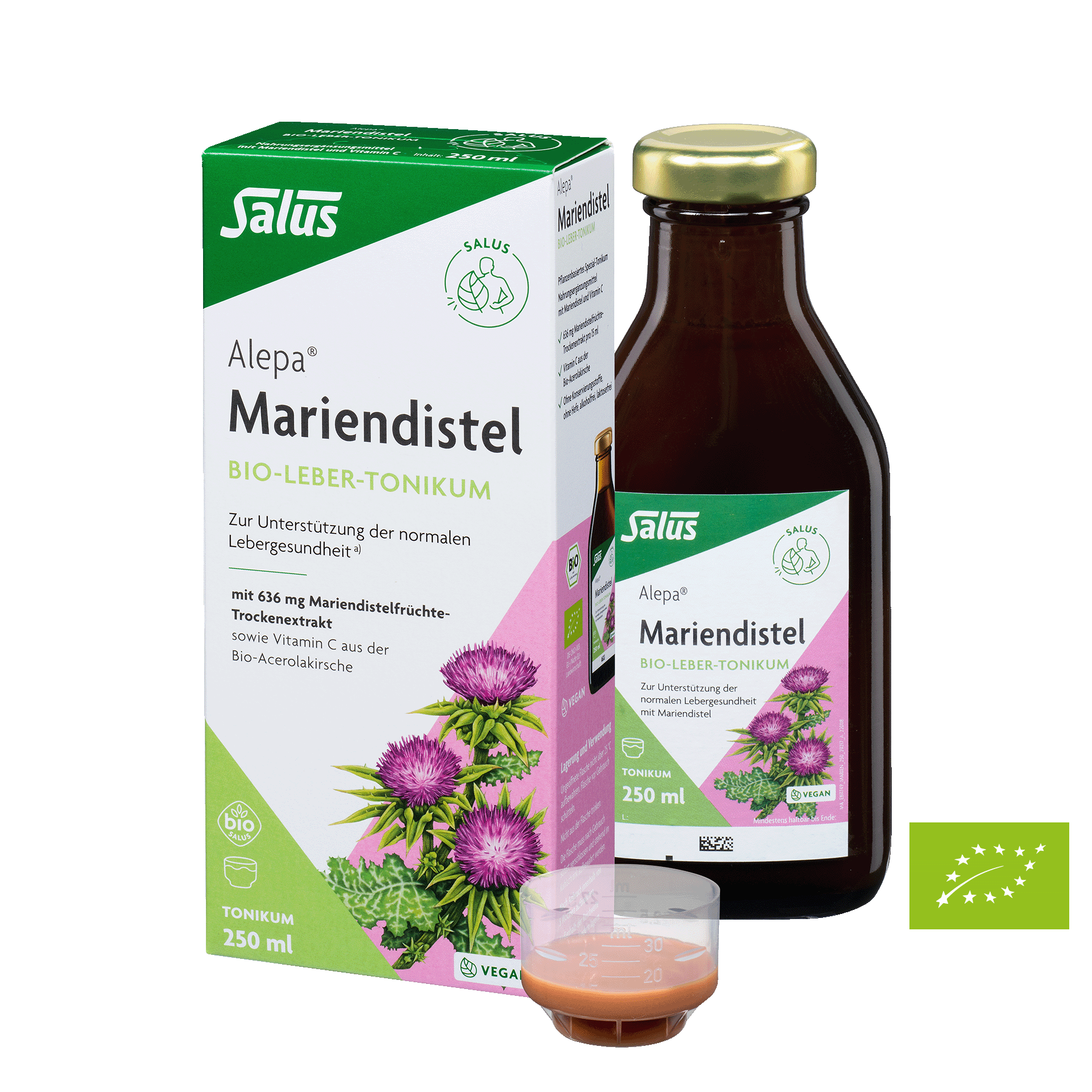 Alepa Mariendistel Bio-Leber-Tonikum, 250 ml Alepa Mariendistel Bio-Leber-Tonikum, 250 ml