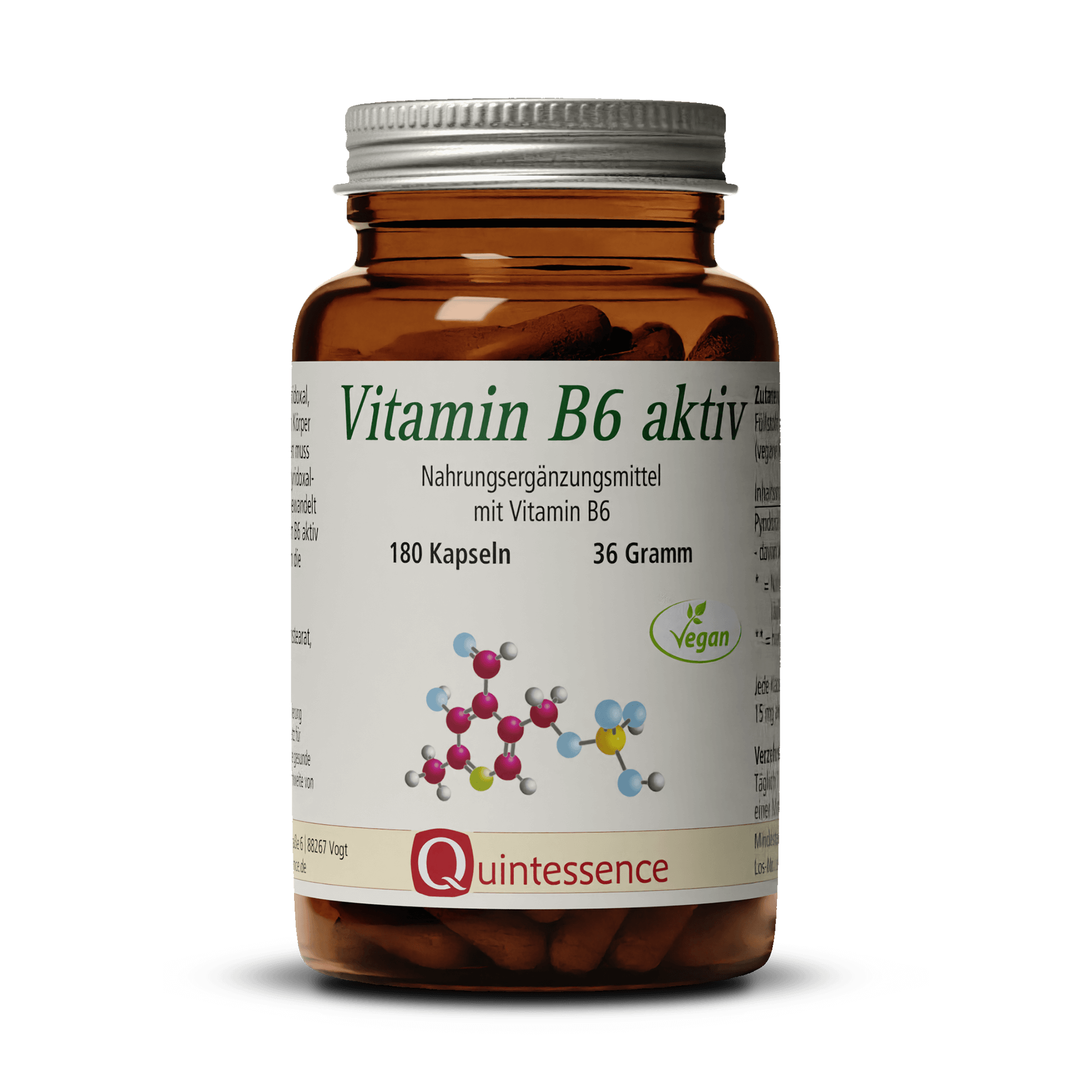 Vitamin B6 aktiv, 180 Kapseln