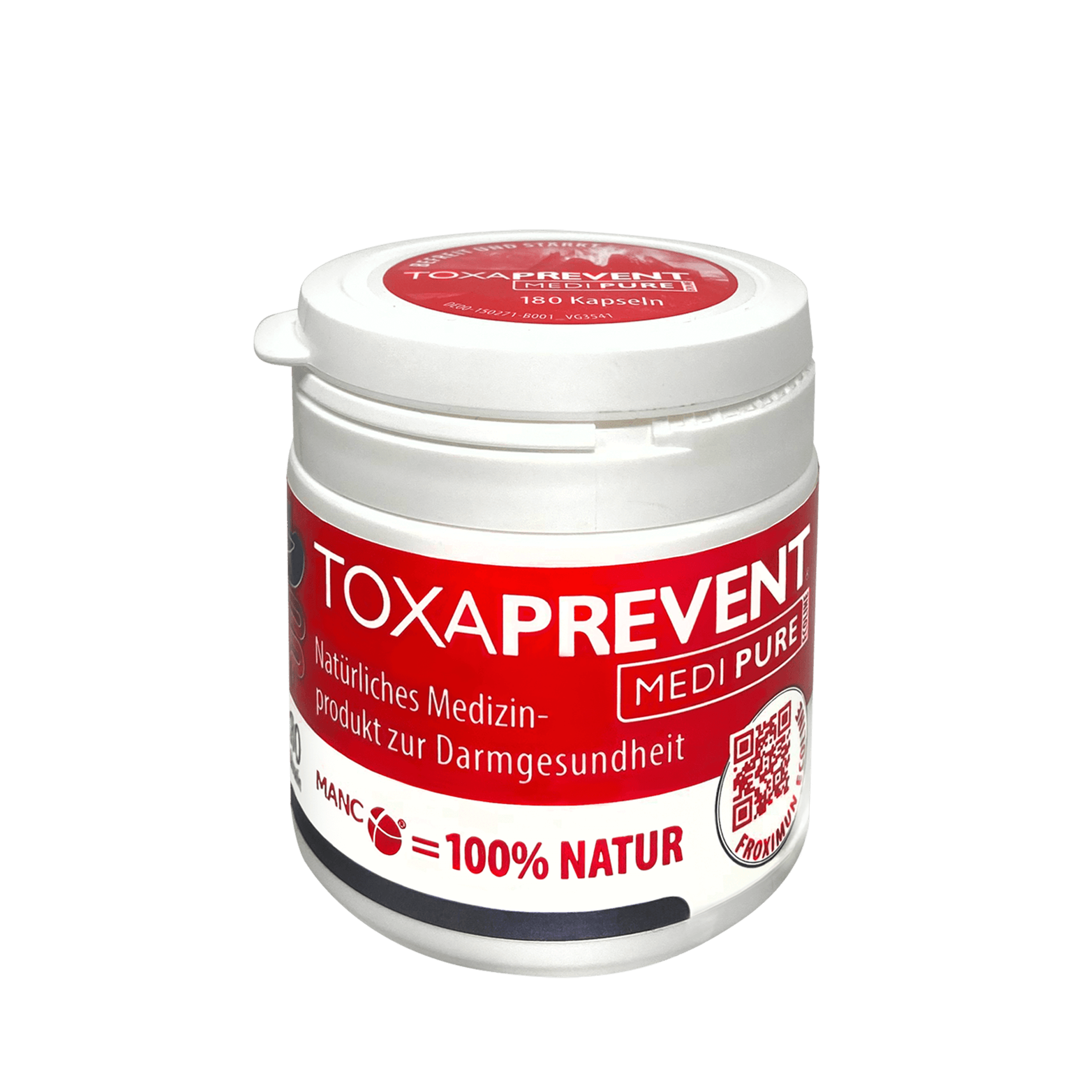 Toxaprevent® Medi Pure "Ecoline", 180 Kapseln