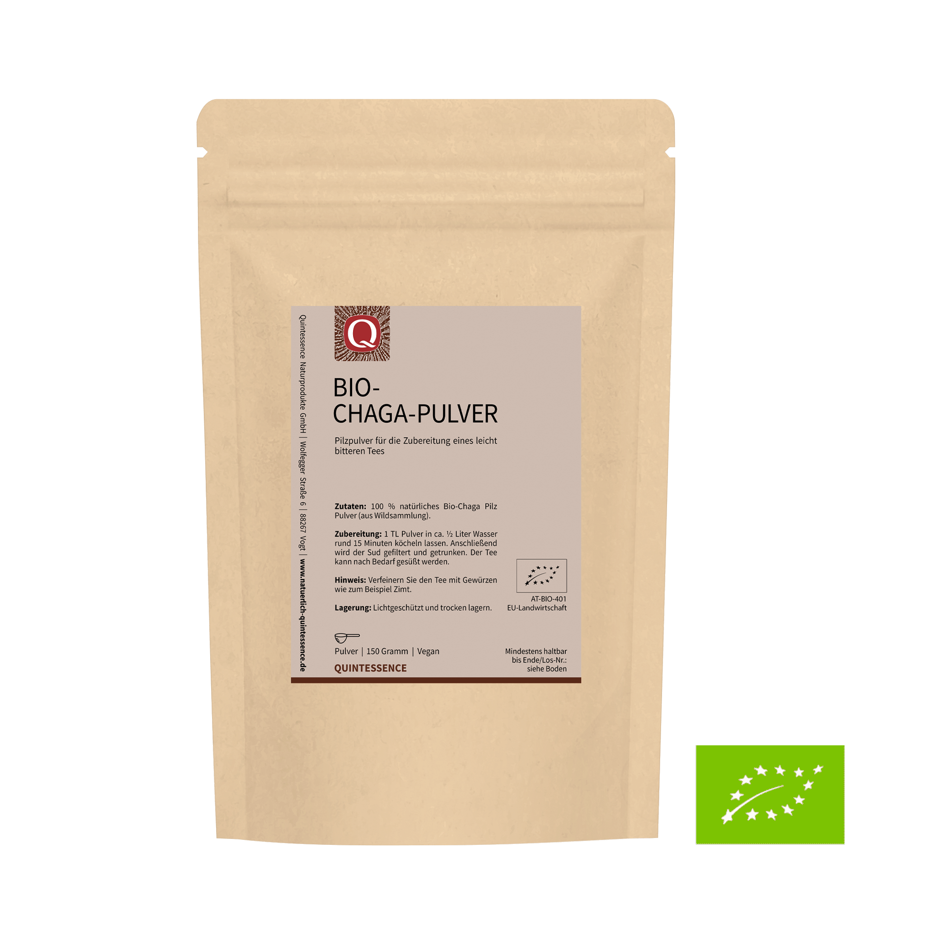 Chaga Pulver, 150 g