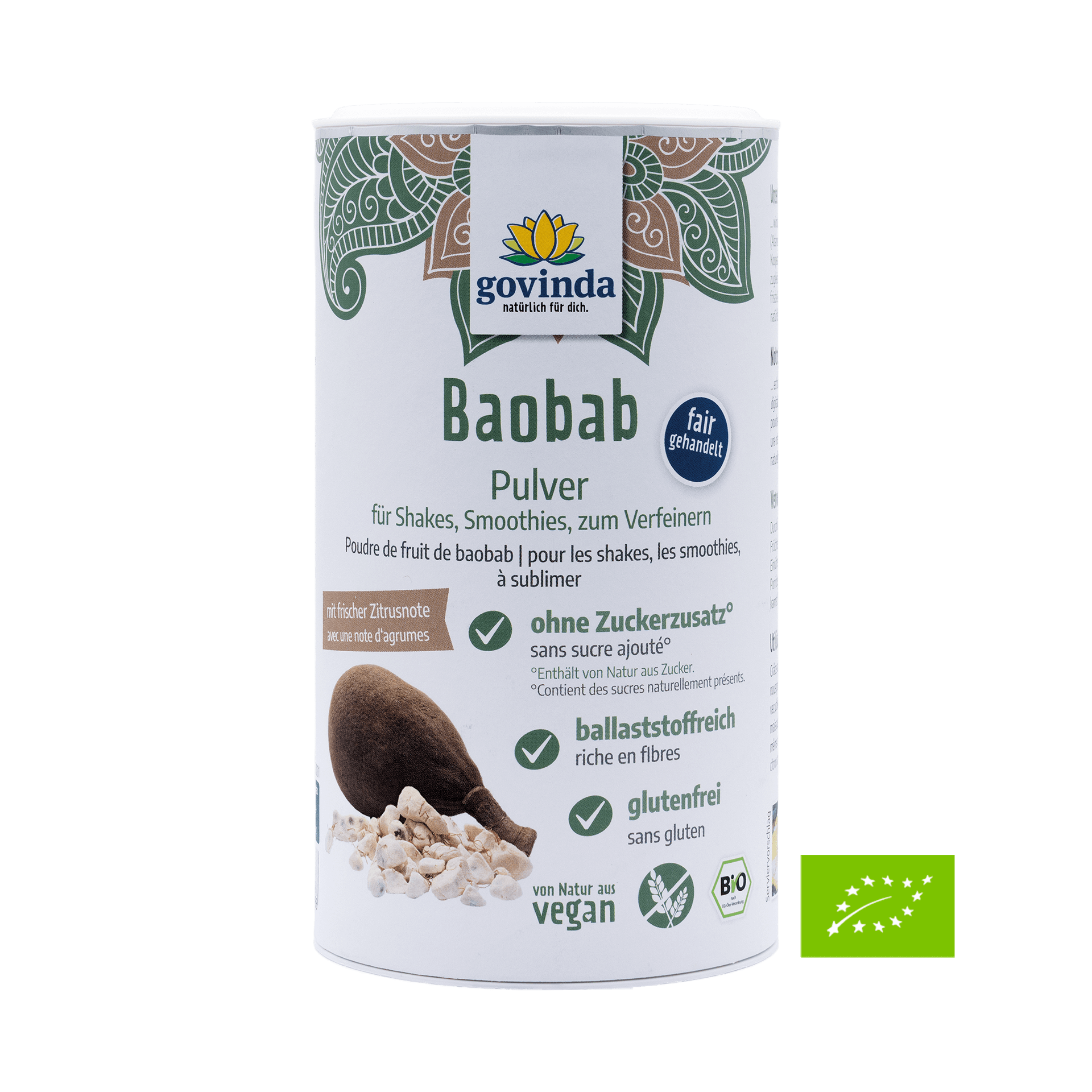 Baobab Pulver, 200 g