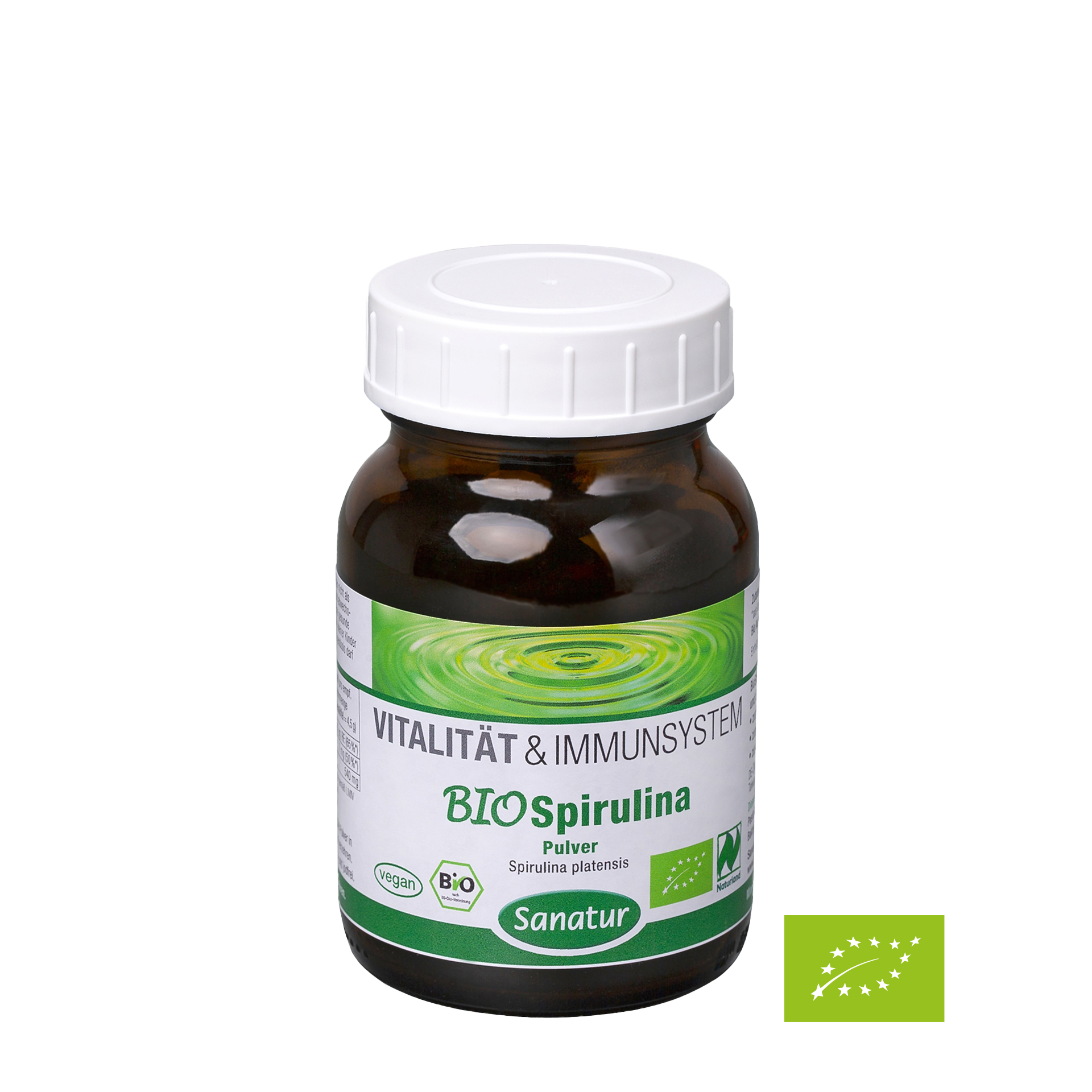 BIO Spirulina, 125 g Pulver BIO Spirulina, 125 g Pulver