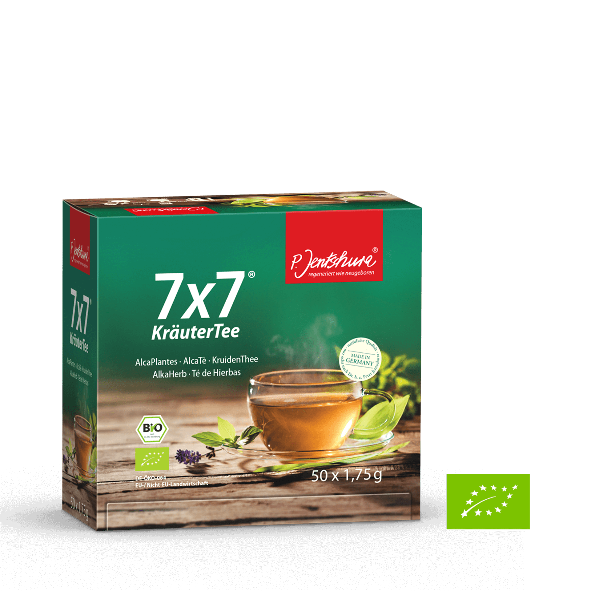 Jentschura: 7x7 Kräutertee BIO, 50 Teebeutel