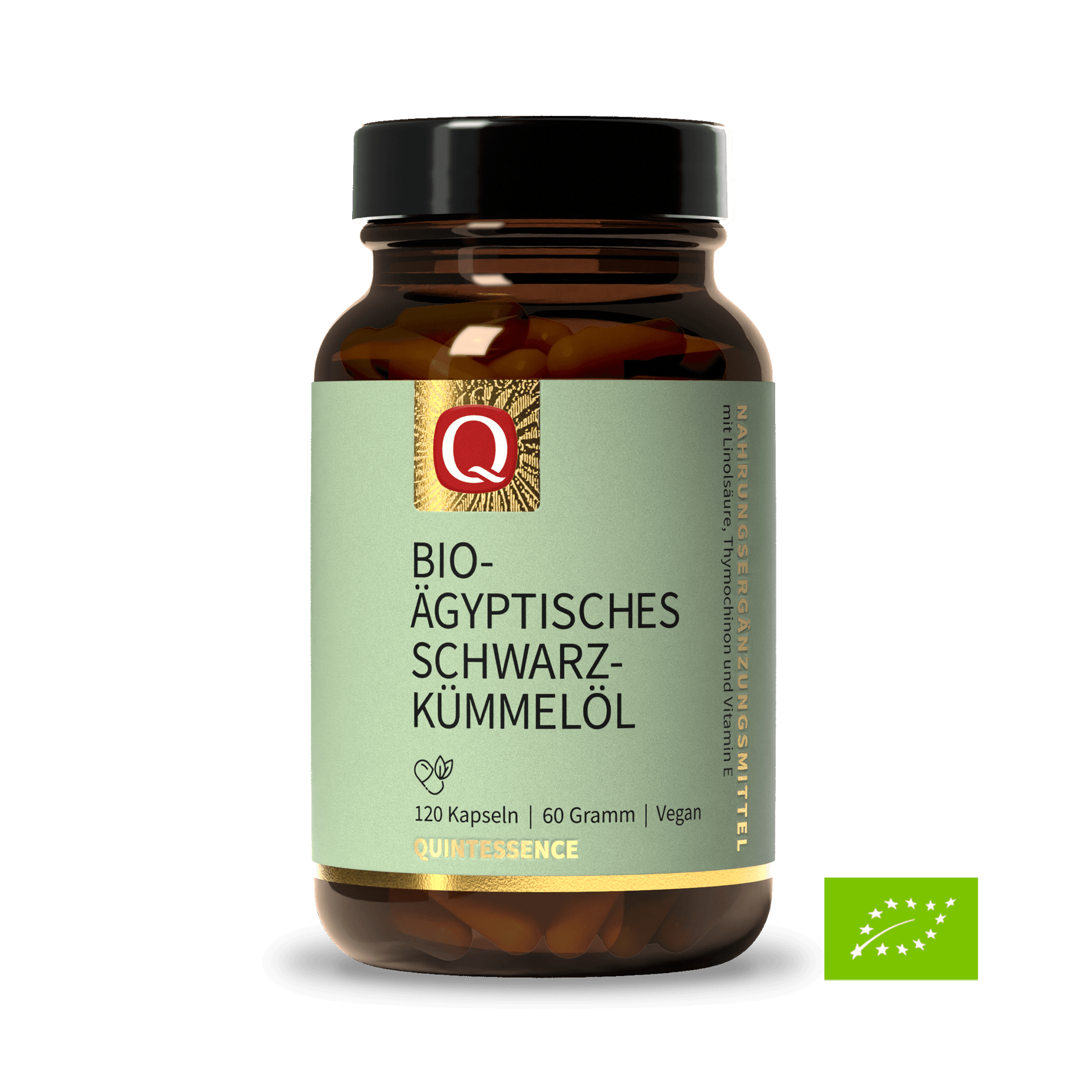 Bio-Ägyptisches Schwarzkümmelöl, 120 Kapseln