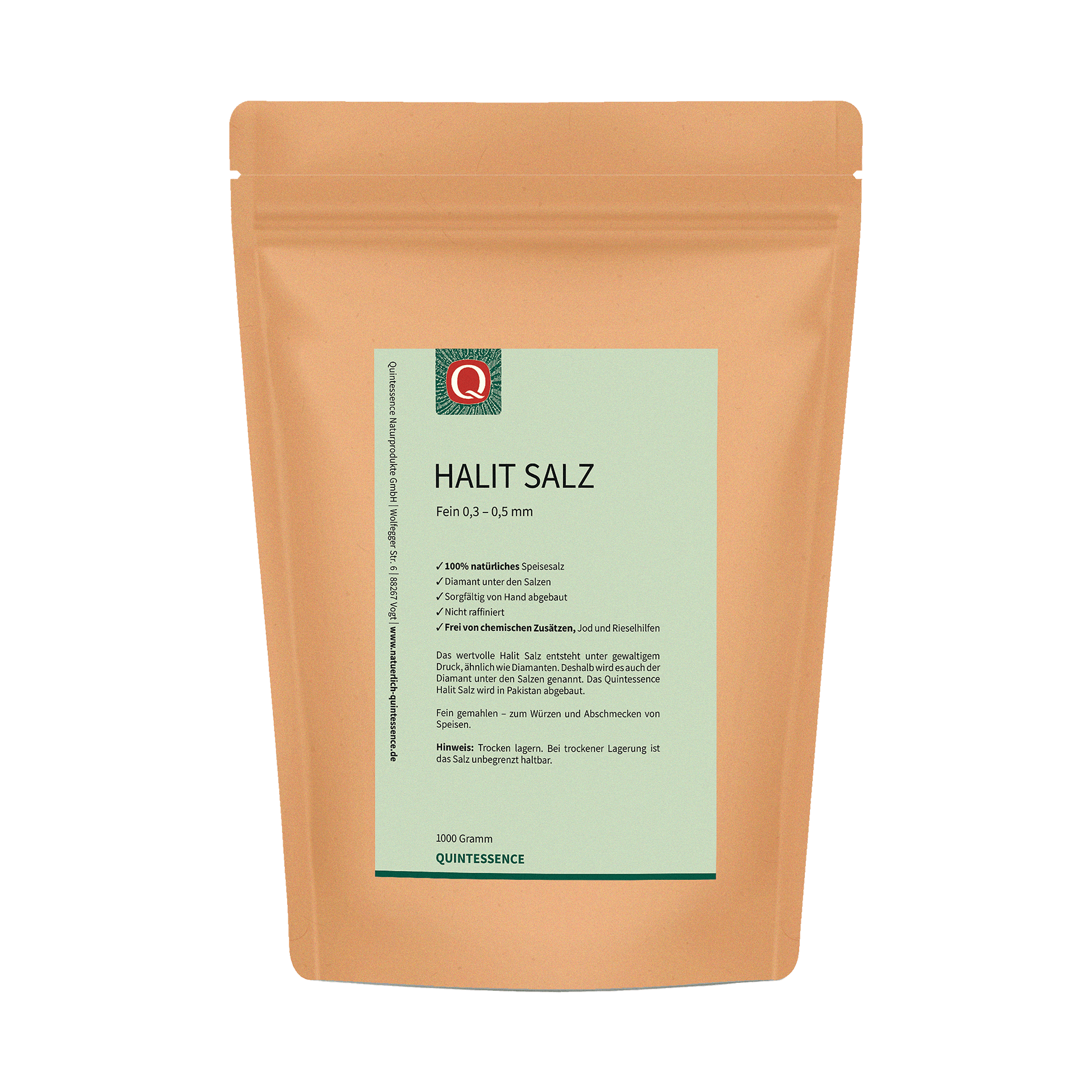 Halit Salz Fein, 1000 g Halit Salz Fein, 1000 g
