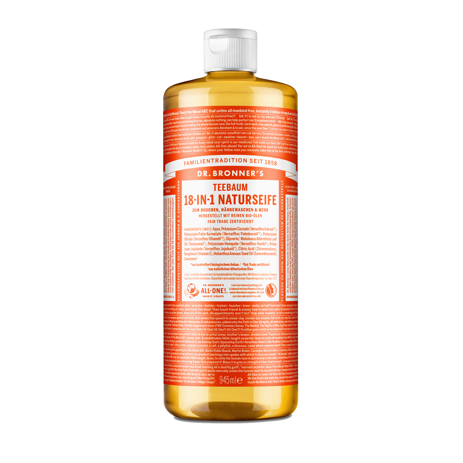18-in-1 Naturseife, Teebaum, 945 ml 18-in-1 Naturseife, Teebaum, 945 ml