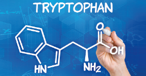 Tryptophan - chemische Struktur 