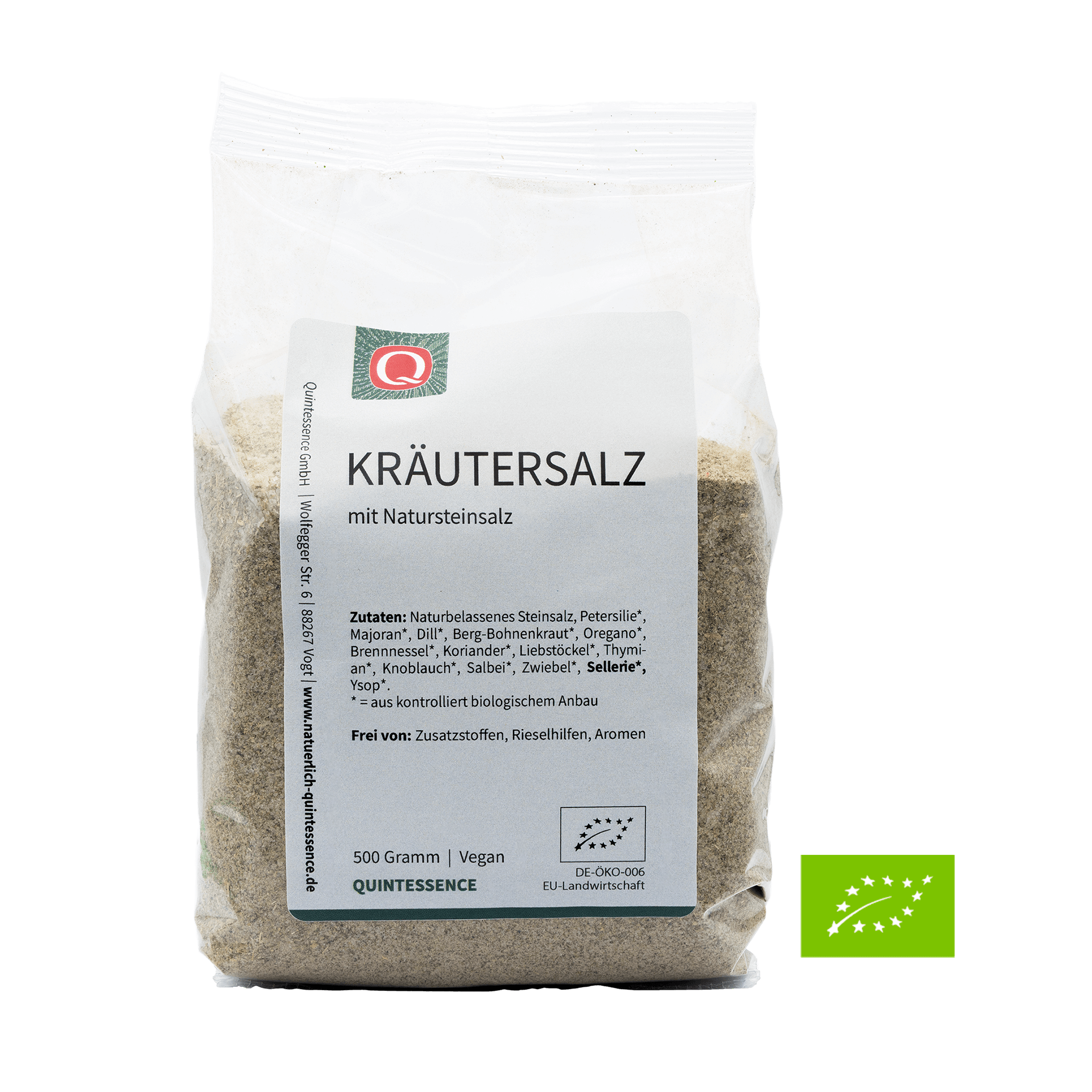Kräutersalz mit Natursteinsalz, 500 g Kräutersalz mit Natursteinsalz, 500 g