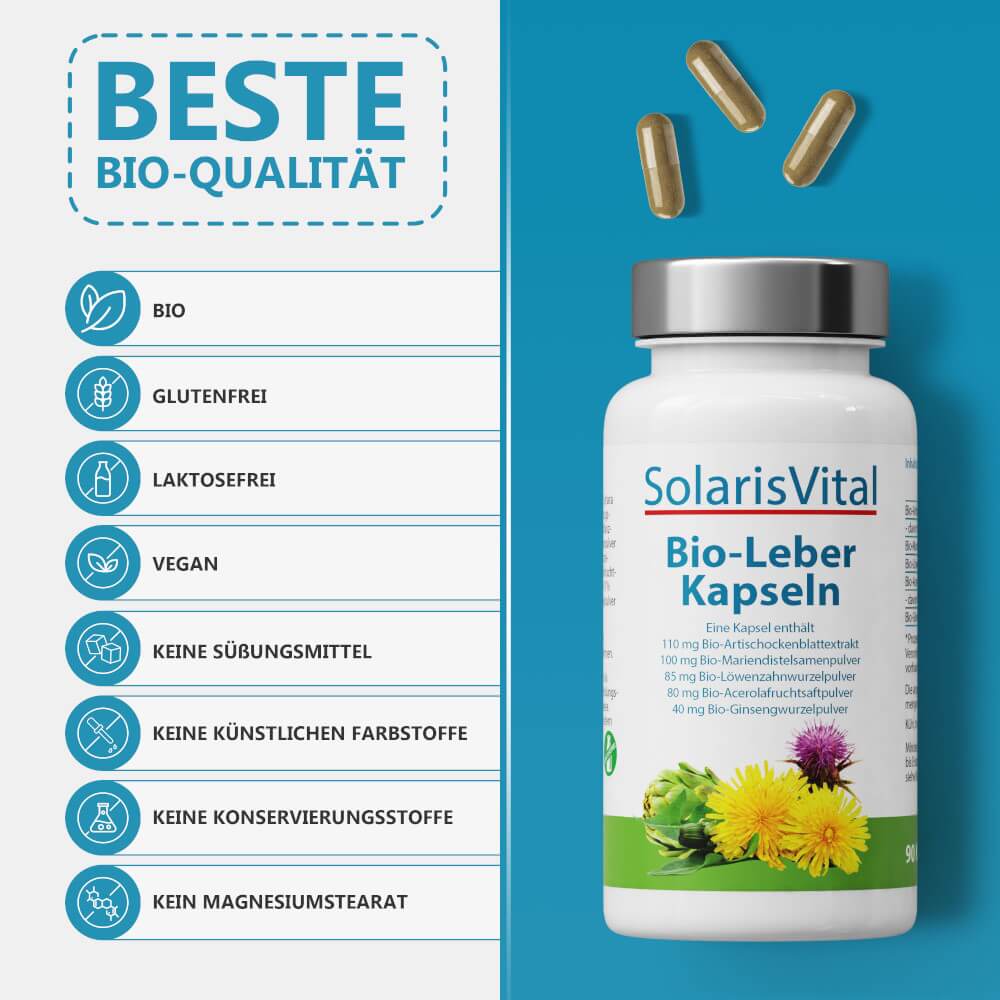 Bio-Leber Kapseln, 90 Stück