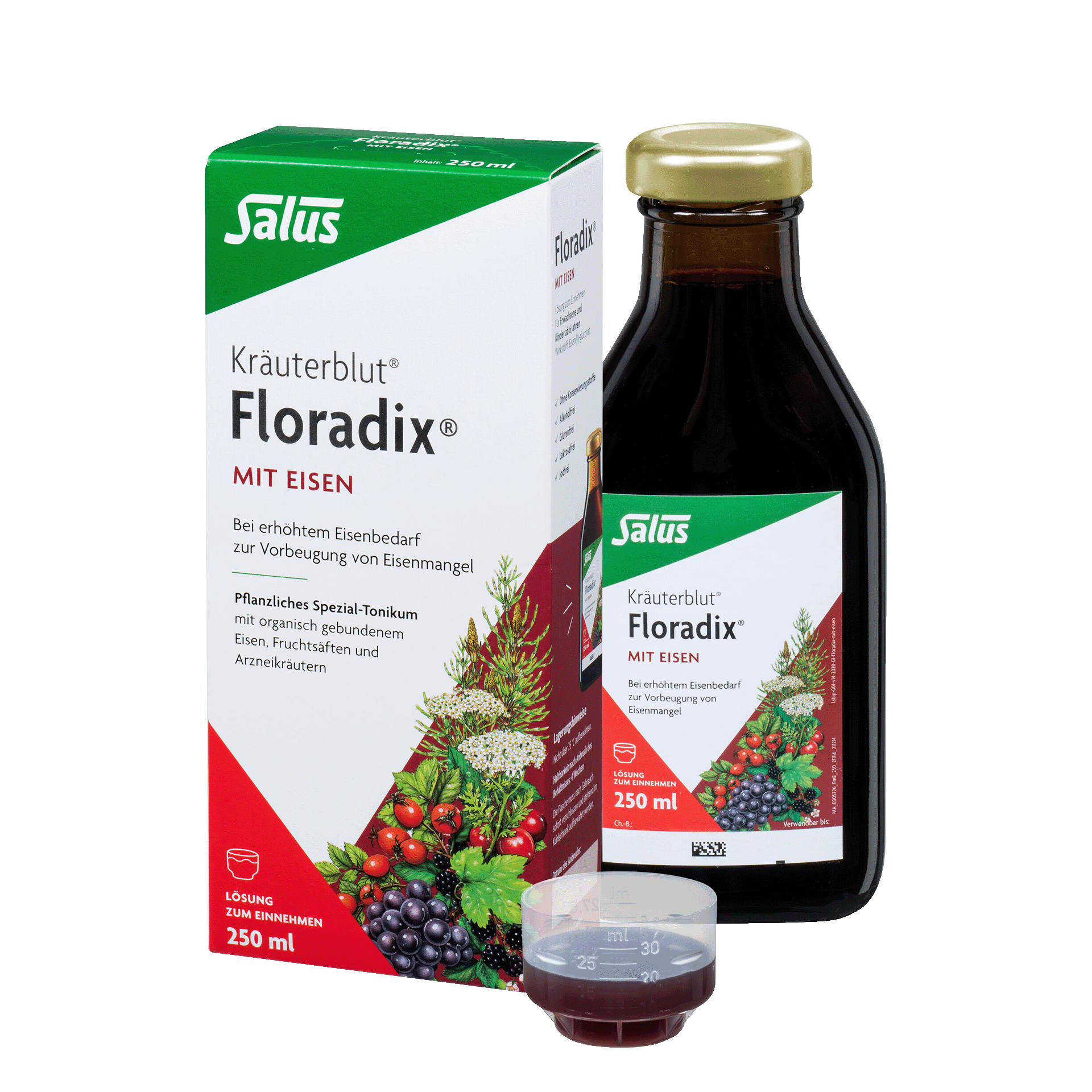 Kräuterblut Floradix mit Eisen, 250 ml Kräuterblut Floradix mit Eisen, 250 ml