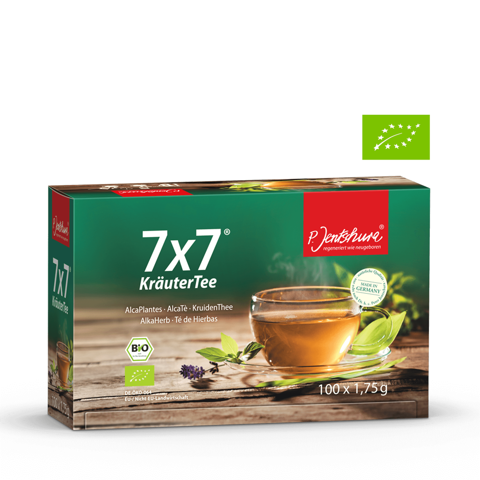 Jentschura: 7x7 Kräutertee BIO, 100 Teebeutel