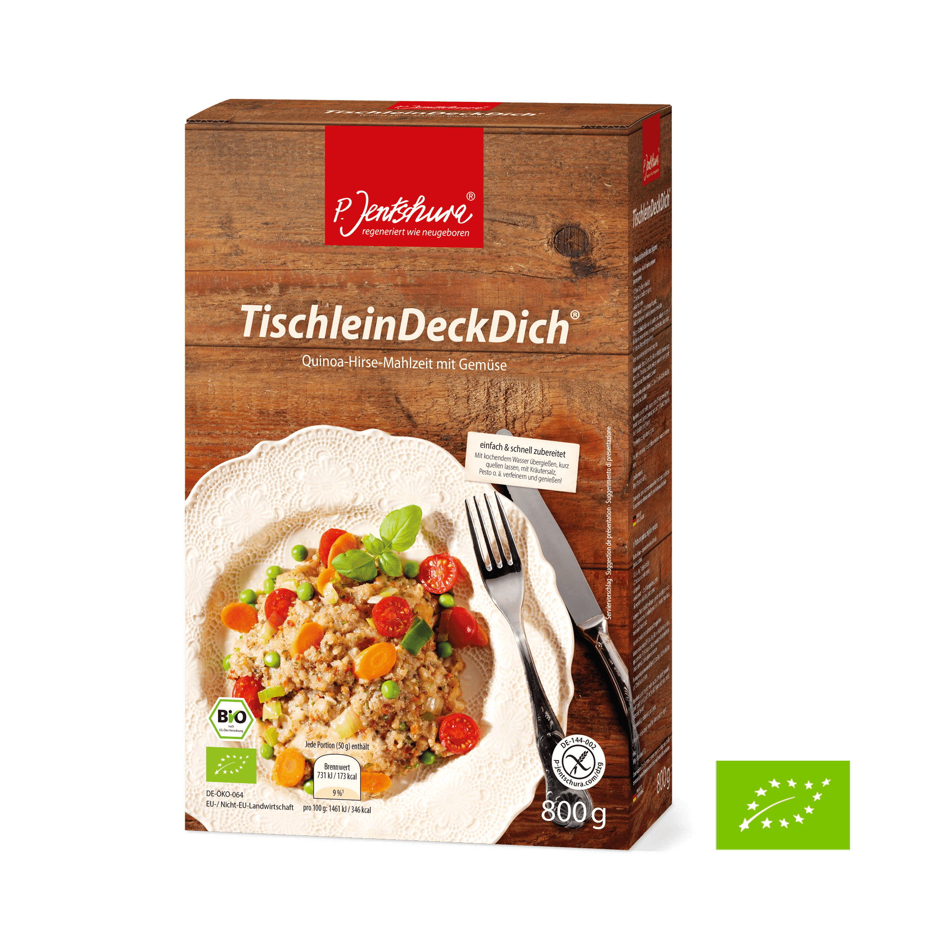 TischleinDeckDich, 800 g